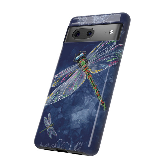 Dragonfly Wallpaper Phone Case | iPhone 15 Plus/ Pro, 14, 13, 12| Google Pixel 7, Pro, 5| Samsung Galaxy S23 All Major Phone Models