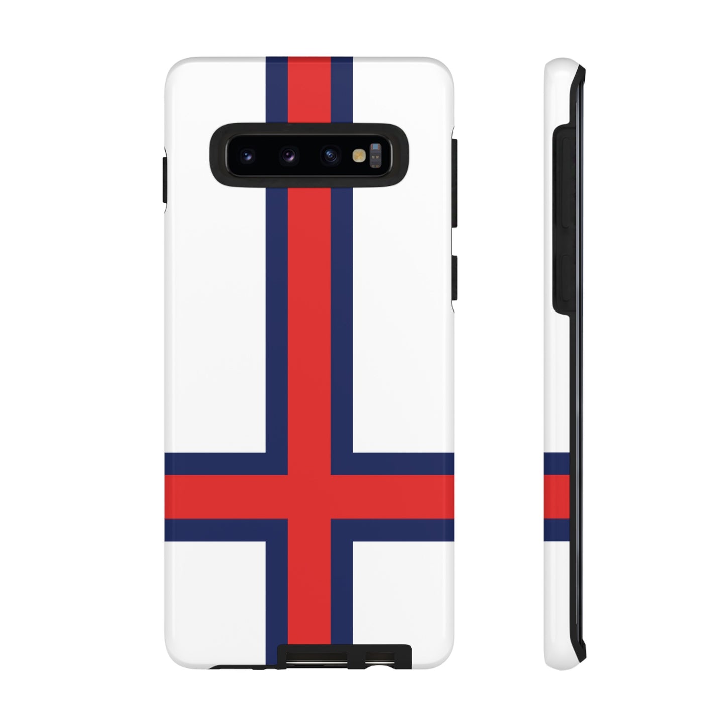 Faroe Island Denmark Flag Phone Case | iPhone 15 Plus/ Pro, 14, 13, 12| Google Pixel 7, Pro, 5| Samsung Galaxy S23 All Major Phone Models