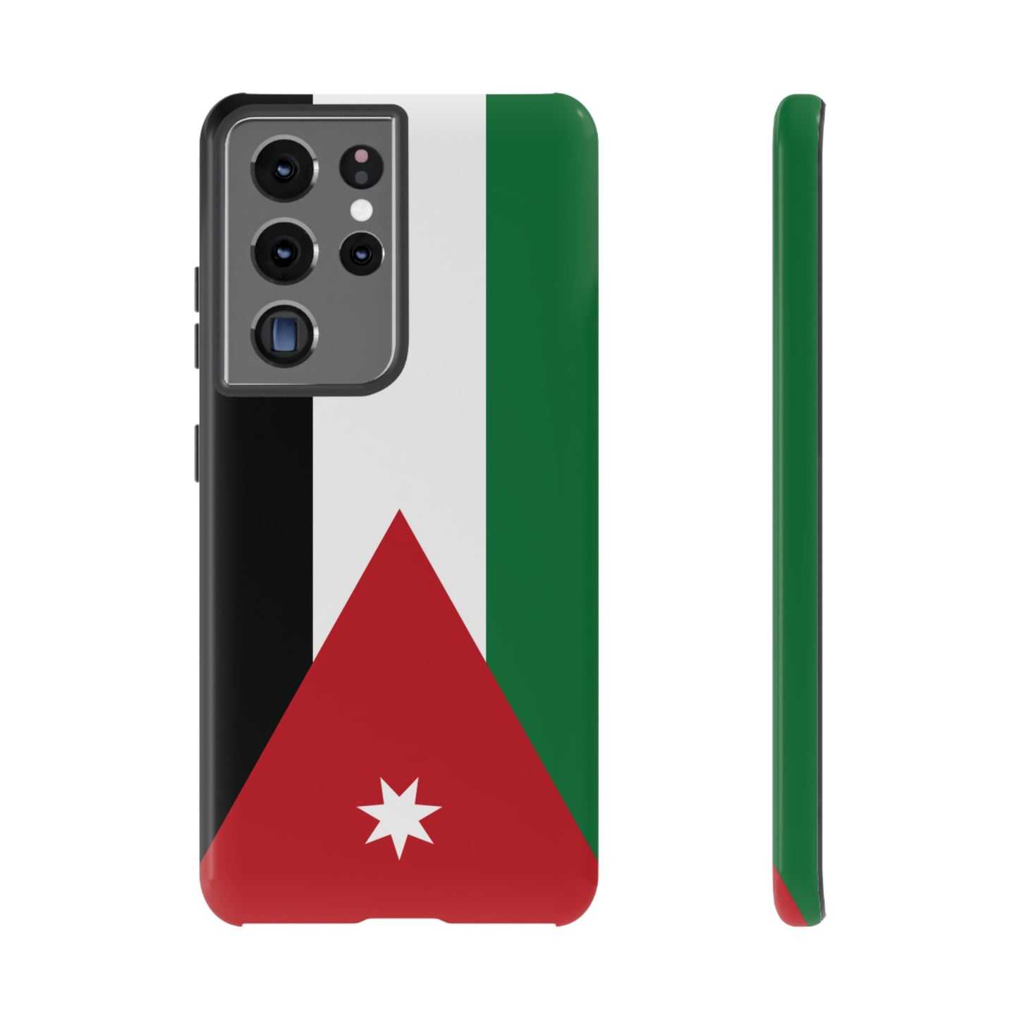 Jordan Flag Phone Case |iPhone 15 Plus/ Pro, 14, 13, 12|Google Pixel 7, Pro, 5| Samsung Galaxy S23 All Major Phone Models