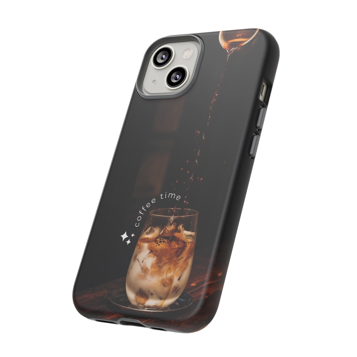 Coffee Time Wallpaper Phone Case | iPhone 15 Plus/ Pro, 14, 13, 12| Google Pixel 7, Pro, 5| Samsung Galaxy S23 All Major Phone Models