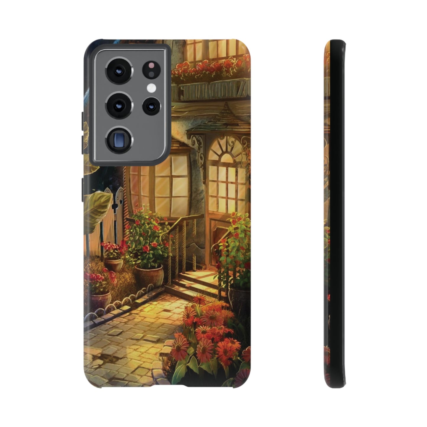 Cottage Garden Wallpaper Phone Case | iPhone 15 Plus/ Pro, 14, 13, 12| Google Pixel 7, Pro, 5| Samsung Galaxy S23 All Major Phone Models