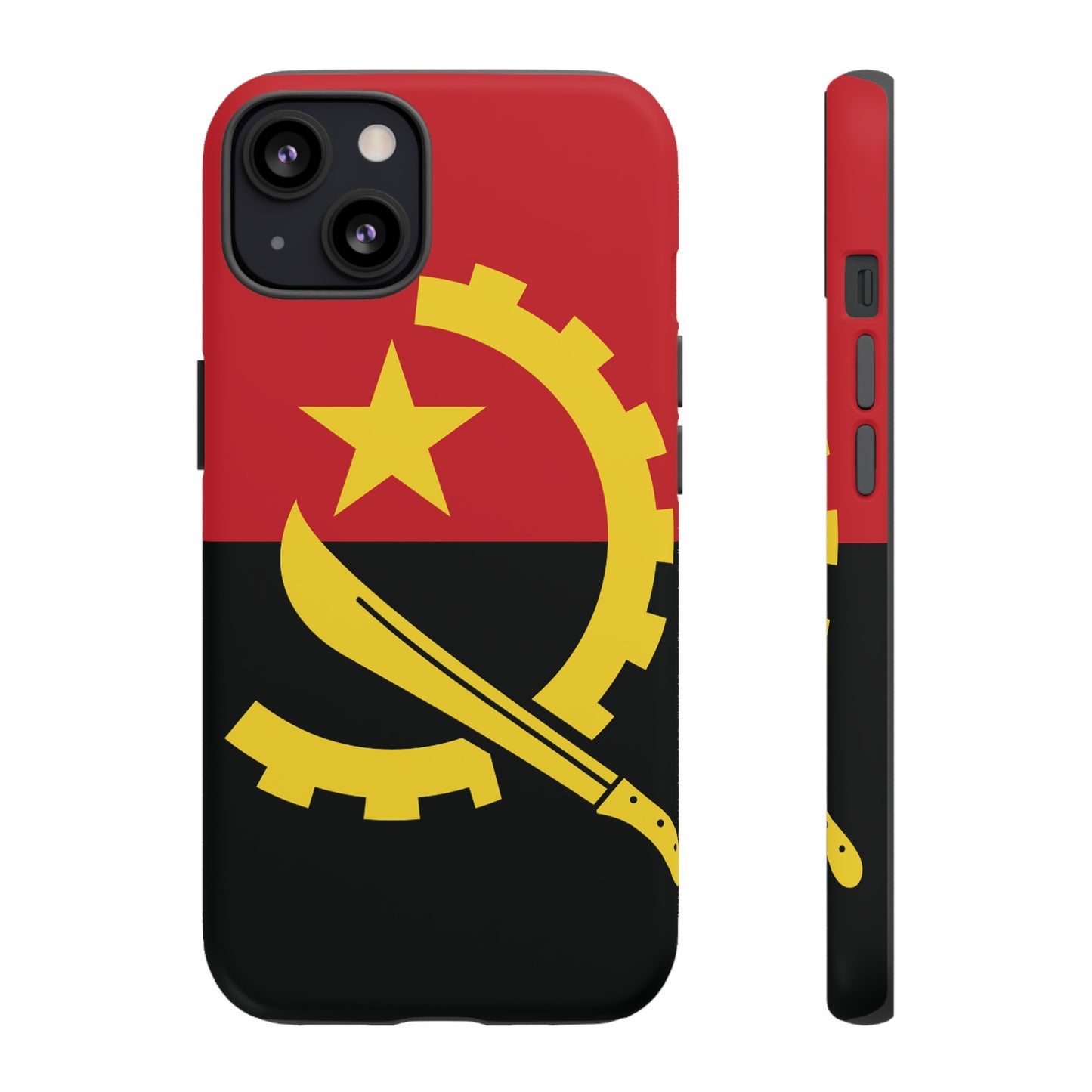 Angola Flag Phone Case | iPhone 15 Plus/ Pro, 14, 13, 12| Google Pixel 7, Pro, 5| Samsung Galaxy S23 All Major Phone Models