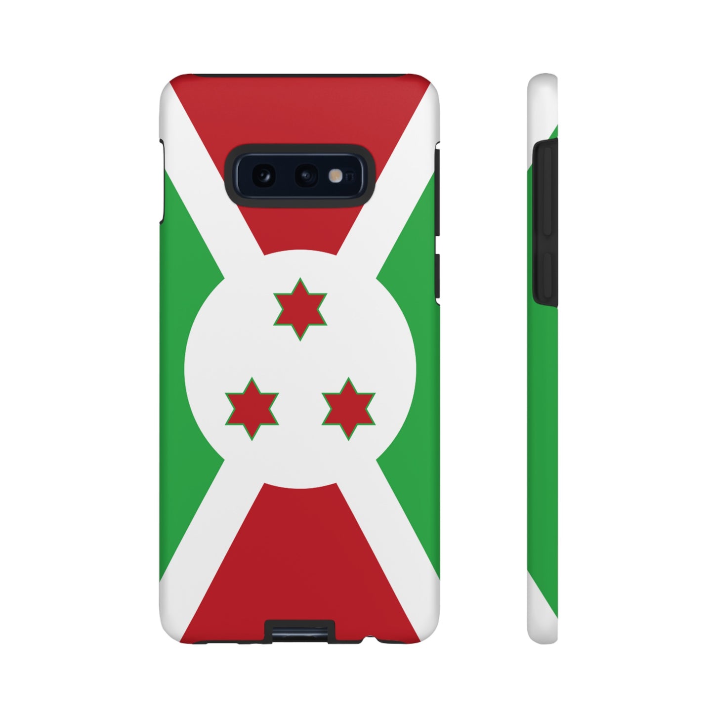 Burundi Flag Phone Case | iPhone 15 Plus/ Pro, 14, 13, 12| Google Pixel 7, Pro, 5| Samsung Galaxy S23 All Major Phone Models