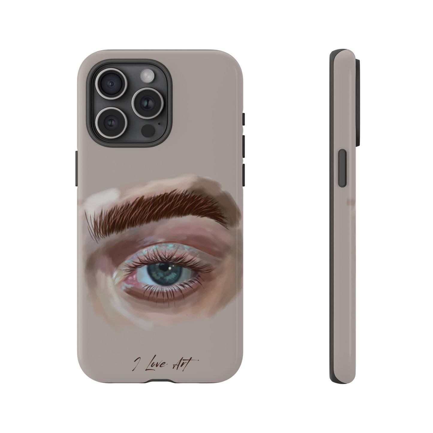 I Love Art Phone Case | iPhone 15 Plus/ Pro, 14, 13, 12| Google Pixel 7, Pro, 5| Samsung Galaxy S23 All Major Phone Models