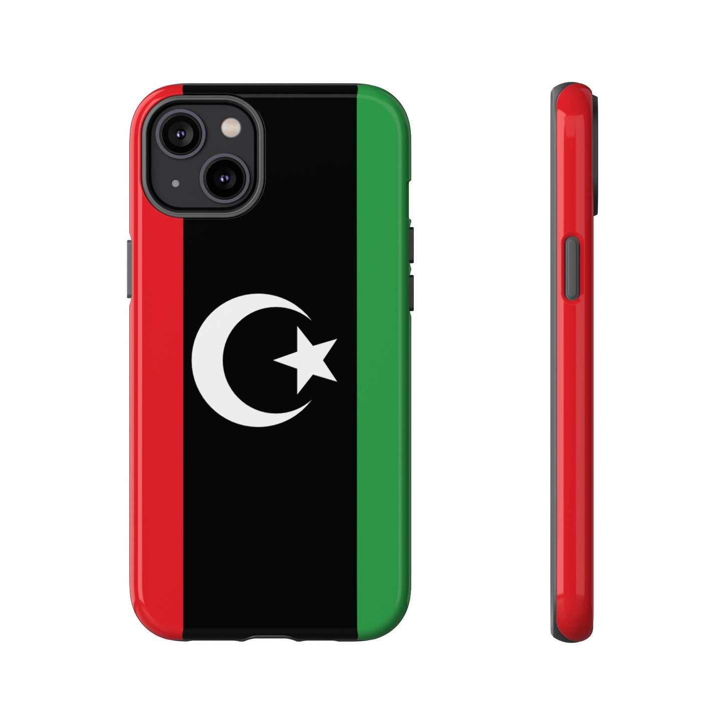 Libya Flag Phone Case | iPhone 15 Plus/ Pro, 14, 13, 12| Google Pixel 7, Pro, 5| Samsung Galaxy S23 All Major Phone Models