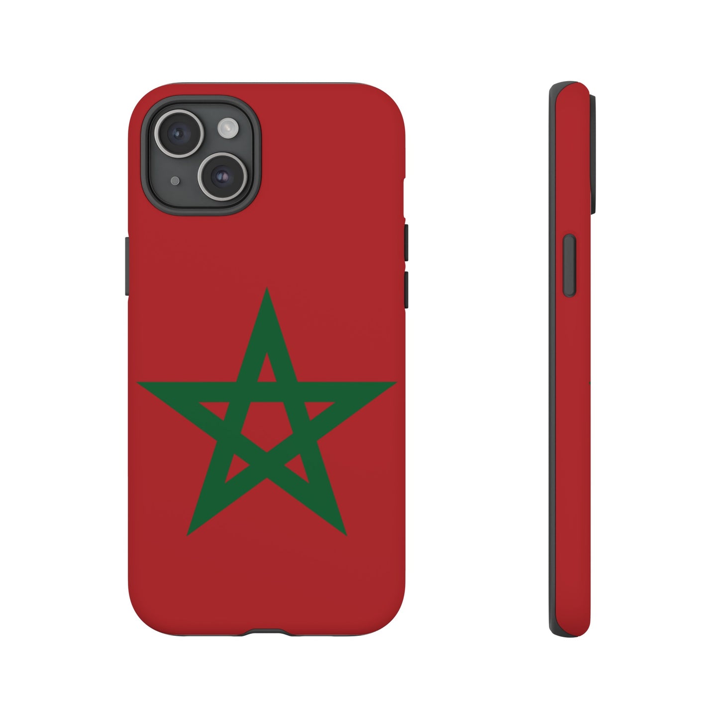 Morocco Flag Phone Case | iPhone 15 Plus/ Pro, 14, 13, 12| Google Pixel 7, Pro, 5| Samsung Galaxy S23 All Major Phone Models