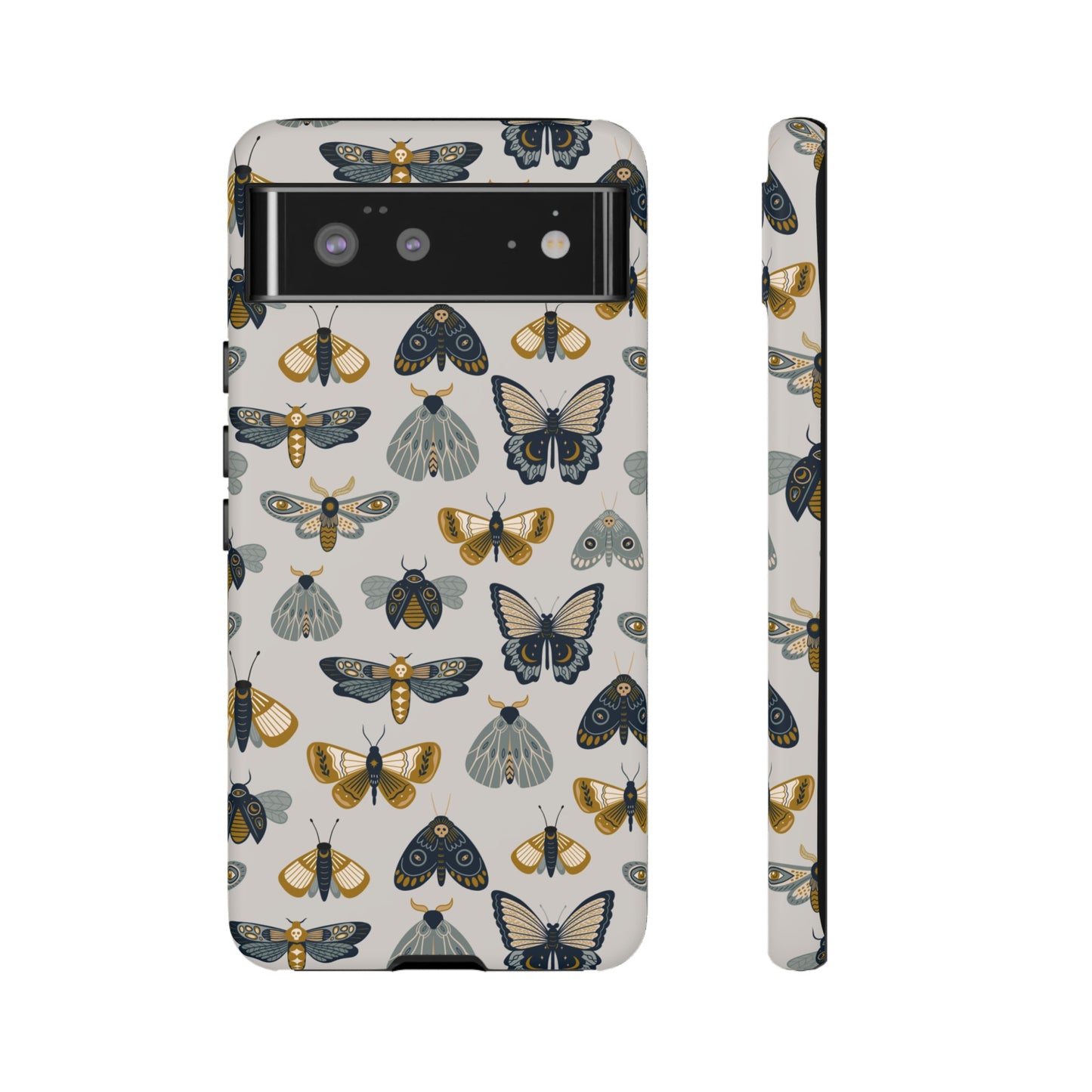 Butterfly and Moth Wallpaper Phone Case | iPhone 15 Plus/ Pro, 14, 13, 12| Google Pixel 7, Pro, 5| Samsung Galaxy S23 All Major Phone Models