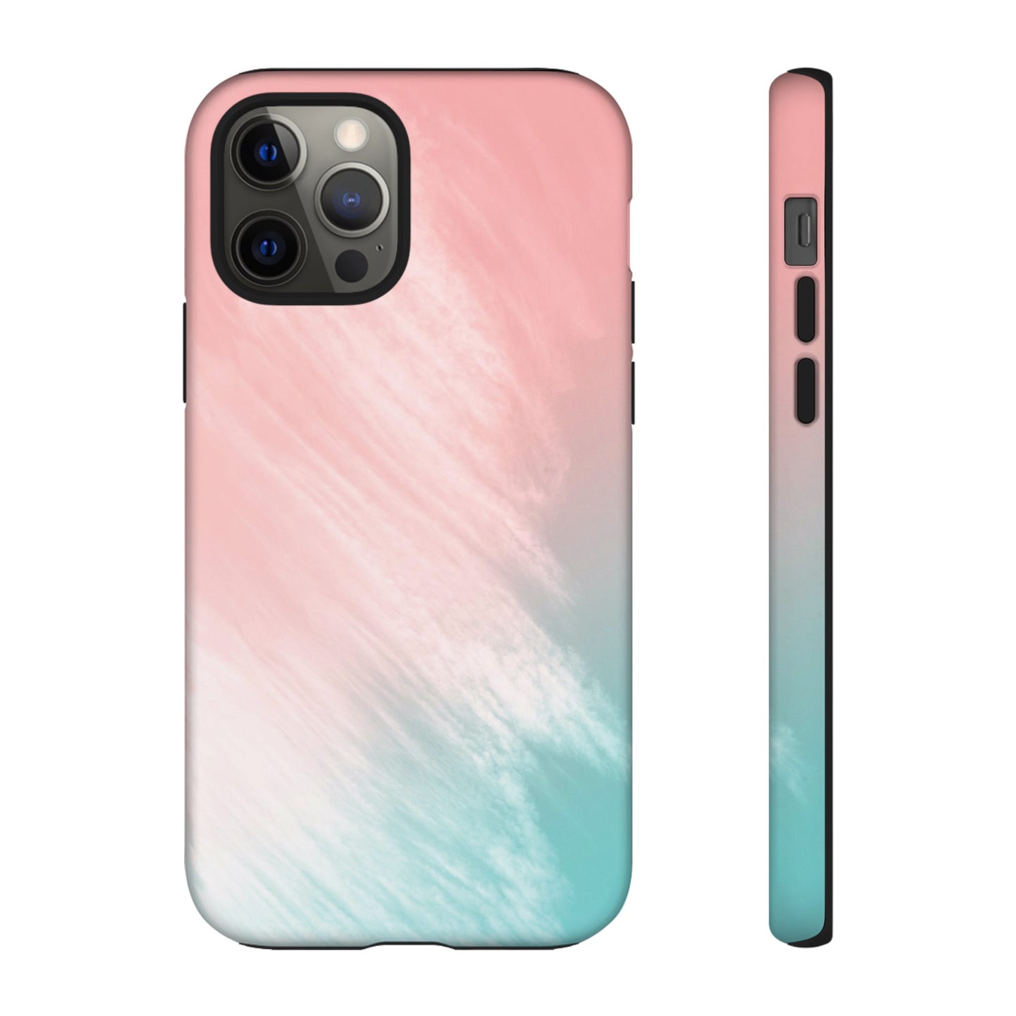 Soft Pink And Blue Wallpaper Phone Case | iPhone 15 Plus/ Pro, 14, 13, 12| Google Pixel 7, Pro, 5| Samsung Galaxy S23 All Major Phone Models