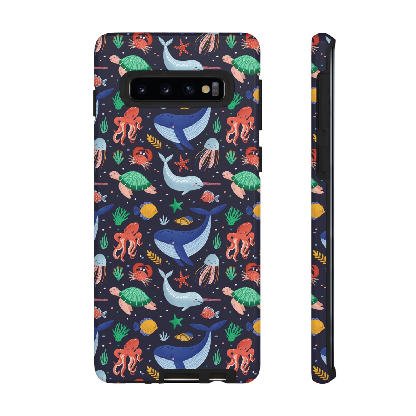 Sea Creatures Wallpaper Phone Case | iPhone 15 Plus/ Pro, 14, 13, 12| Google Pixel 7, Pro, 5| Samsung Galaxy S23 All Major Phone Models