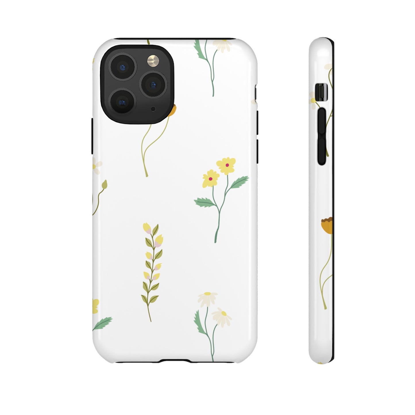 Delicate Floral Wallpaper Phone Case | iPhone 15 Plus/ Pro, 14, 13, 12| Google Pixel 7, Pro, 5| Samsung Galaxy S23 All Major Phone Models