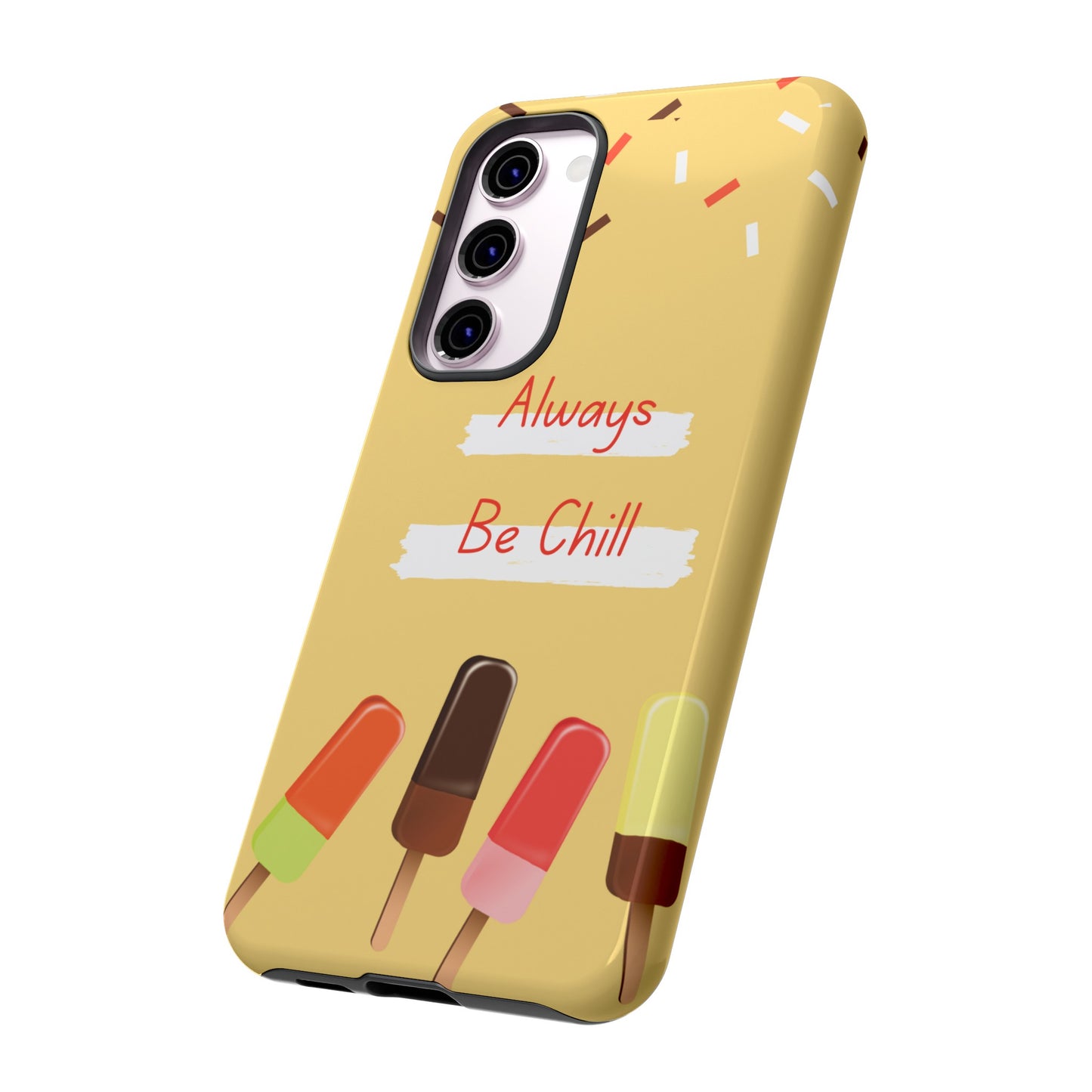 Always Be Chill Wallpaper Phone Case| iPhone 15 Plus/ Pro, 14, 13, 12| Google Pixel 7, Pro, 5| Samsung Galaxy S23 All Major Phone Models