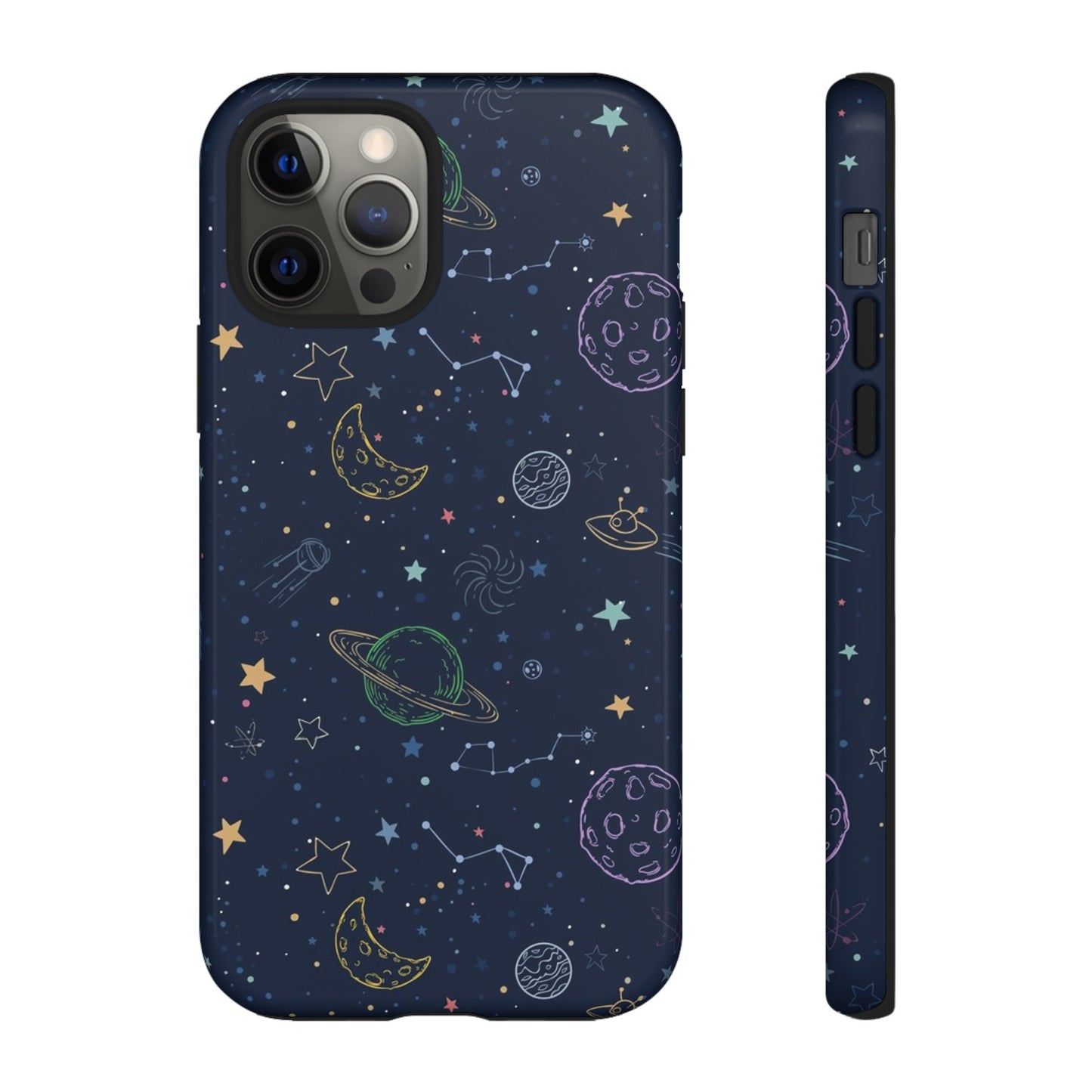 Space Galaxy Wallpaper Phone Case | iPhone 15 Plus/ Pro, 14, 13, 12| Google Pixel 7, Pro, 5| Samsung Galaxy S23 All Major Phone Models