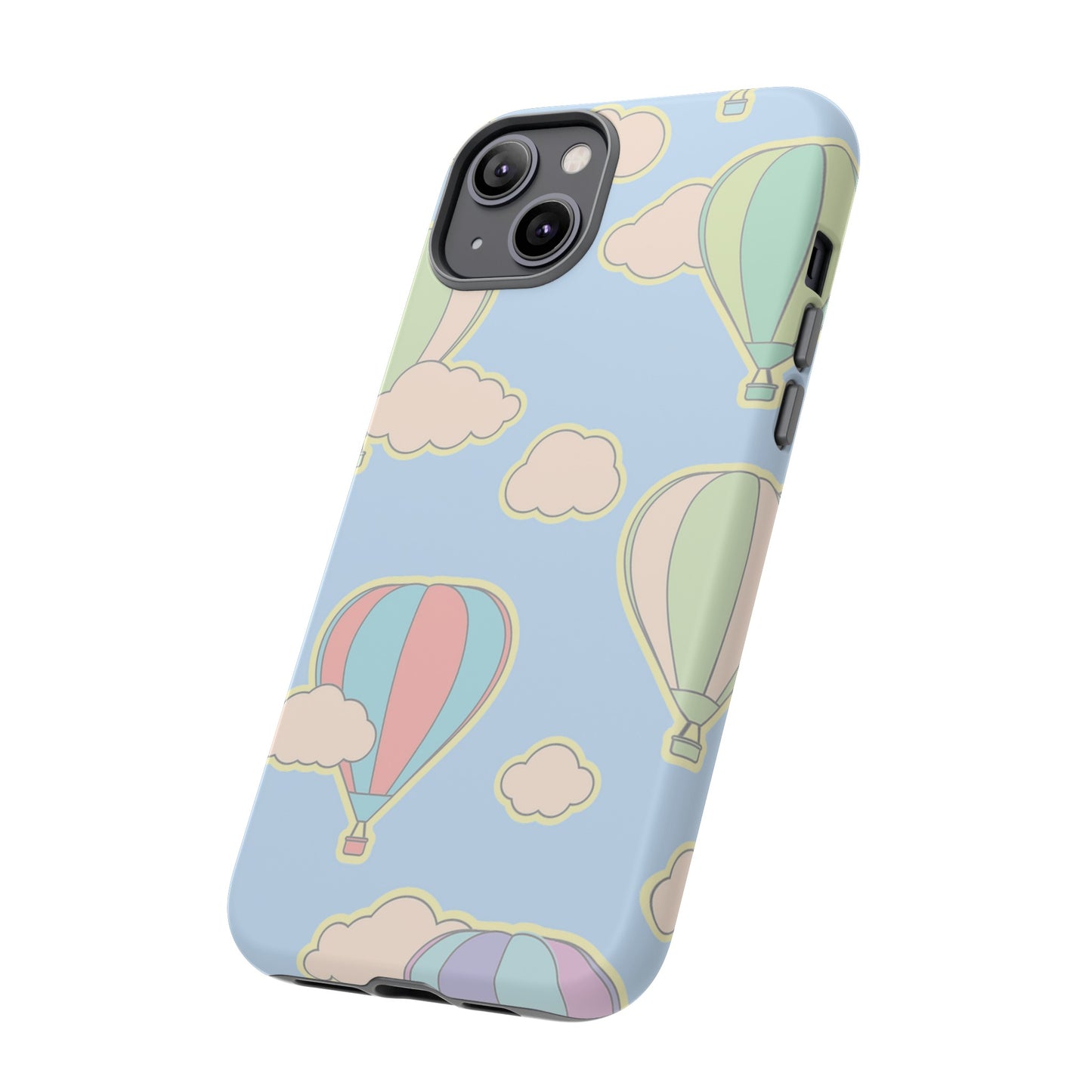 Hot Air Balloon Wallpaper Phone Case | iPhone 15 Plus/ Pro, 14, 13, 12| Google Pixel 7, Pro, 5| Samsung Galaxy S23 All Major Phone Models