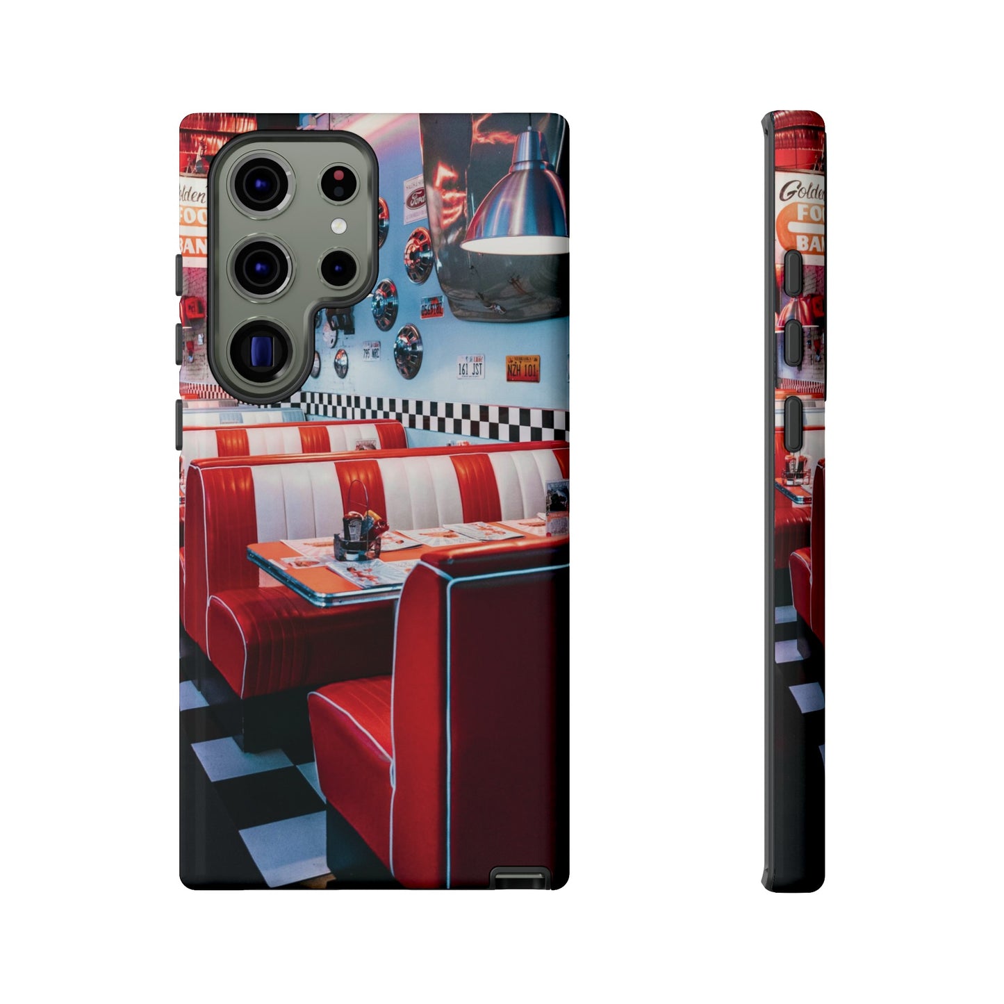 Diner Wallpaper Phone Case | iPhone 15 Plus/ Pro, 14, 13, 12| Google Pixel 7, Pro, 5| Samsung Galaxy S23 All Major Phone Models