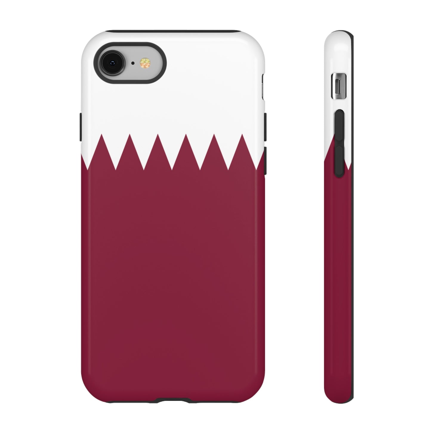 Qatar Flag Phone Case | iPhone 15 Plus/ Pro, 14, 13, 12| Google Pixel 7, Pro, 5| Samsung Galaxy S23 All Major Phone Models