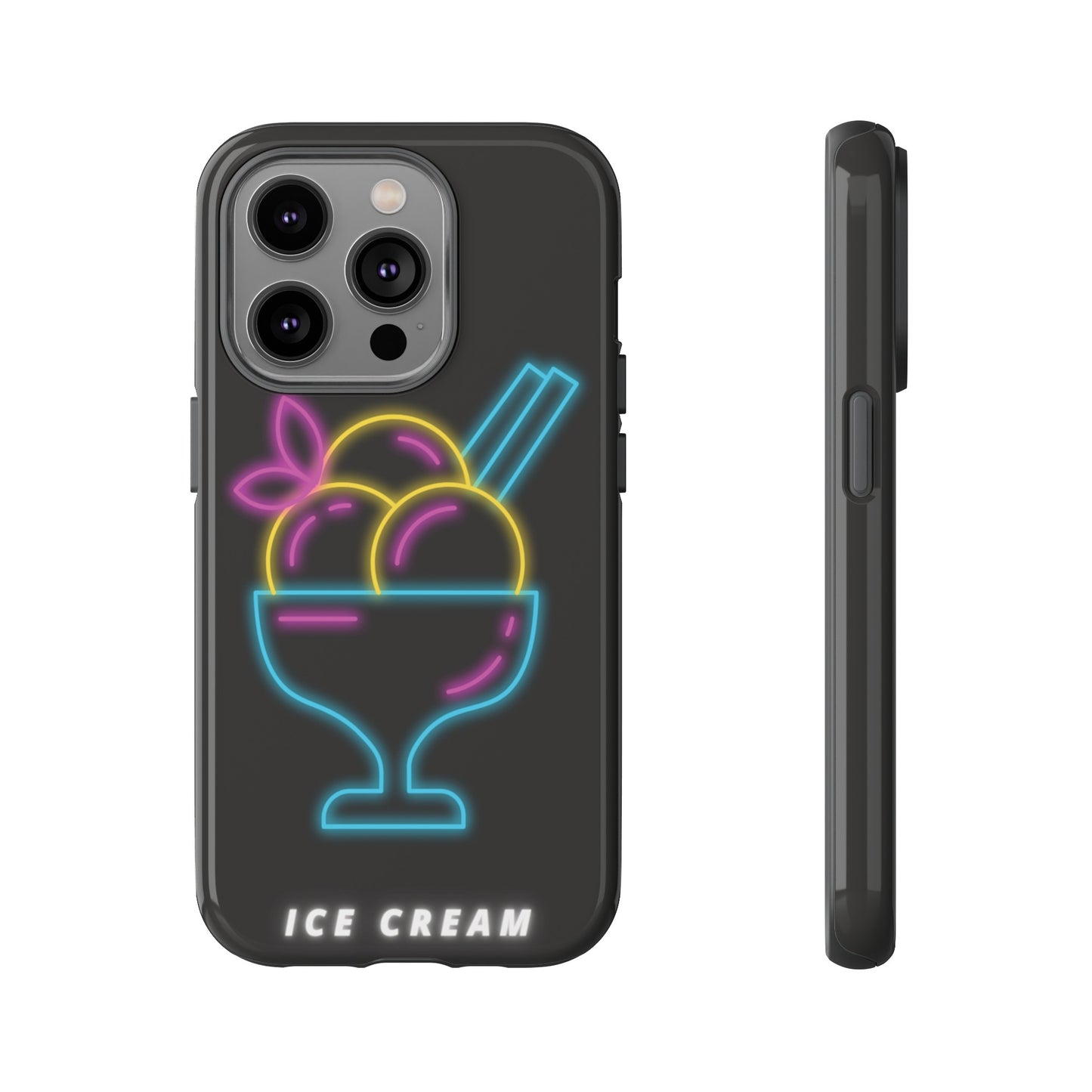 Ice Cream Wallpaper Phone Case | iPhone 15 Plus/ Pro, 14, 13, 12| Google Pixel 7, Pro, 5| Samsung Galaxy S23 All Major Phone Models