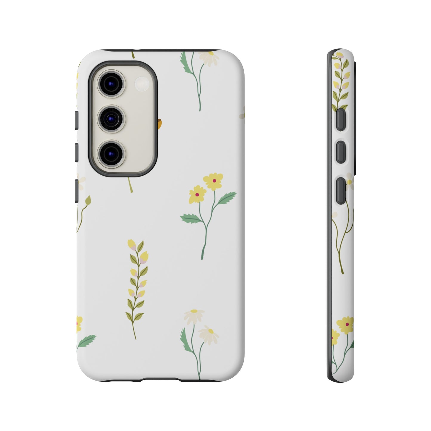 Delicate Floral Wallpaper Phone Case | iPhone 15 Plus/ Pro, 14, 13, 12| Google Pixel 7, Pro, 5| Samsung Galaxy S23 All Major Phone Models