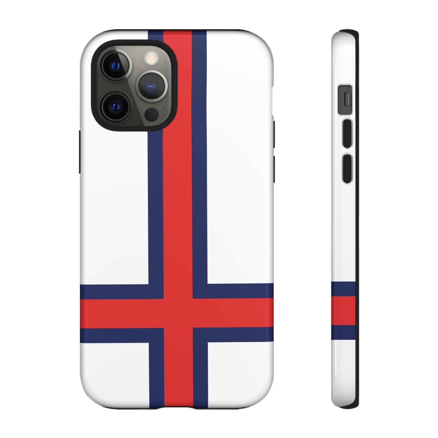 Faroe Island Denmark Flag Phone Case | iPhone 15 Plus/ Pro, 14, 13, 12| Google Pixel 7, Pro, 5| Samsung Galaxy S23 All Major Phone Models