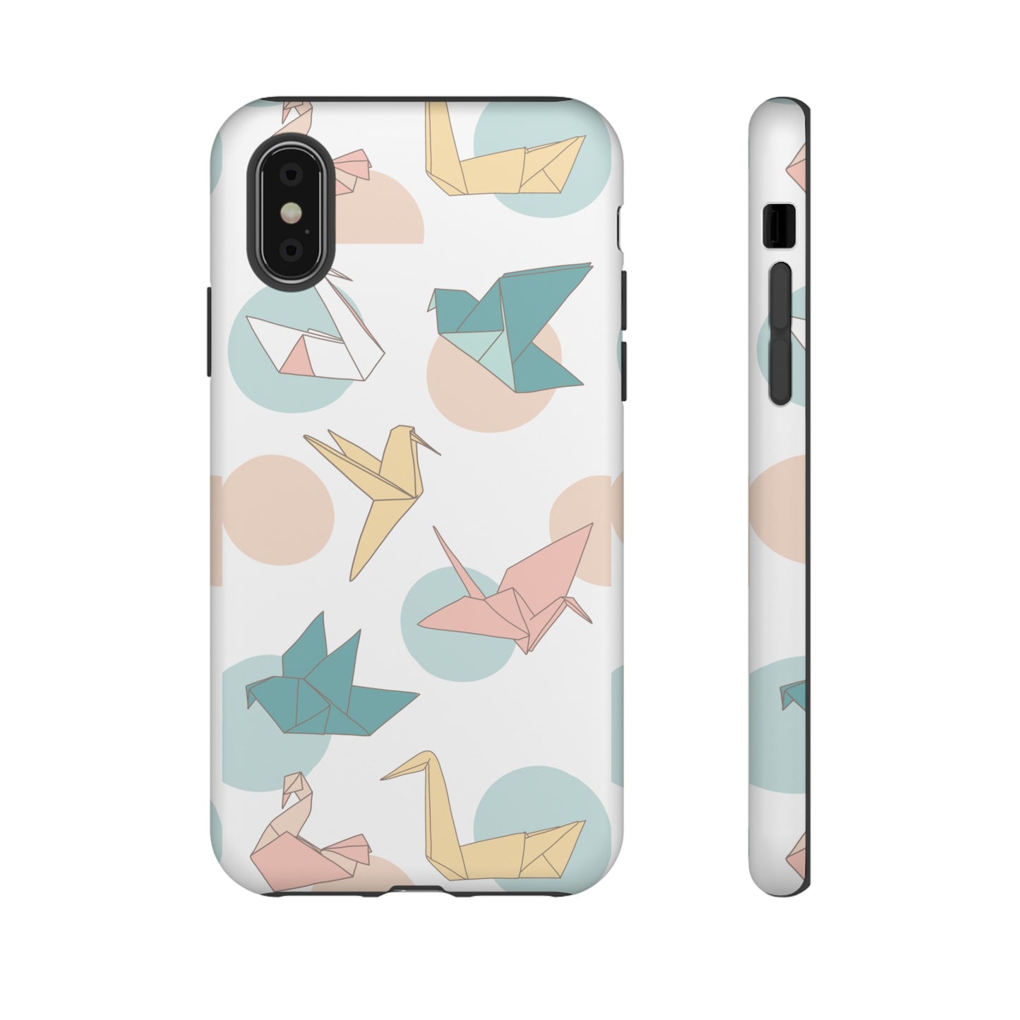 Origami Wallpaper Phone Case | iPhone 15 Plus/ Pro, 14, 13, 12| Google Pixel 7, Pro, 5| Samsung Galaxy S23 All Major Phone Models