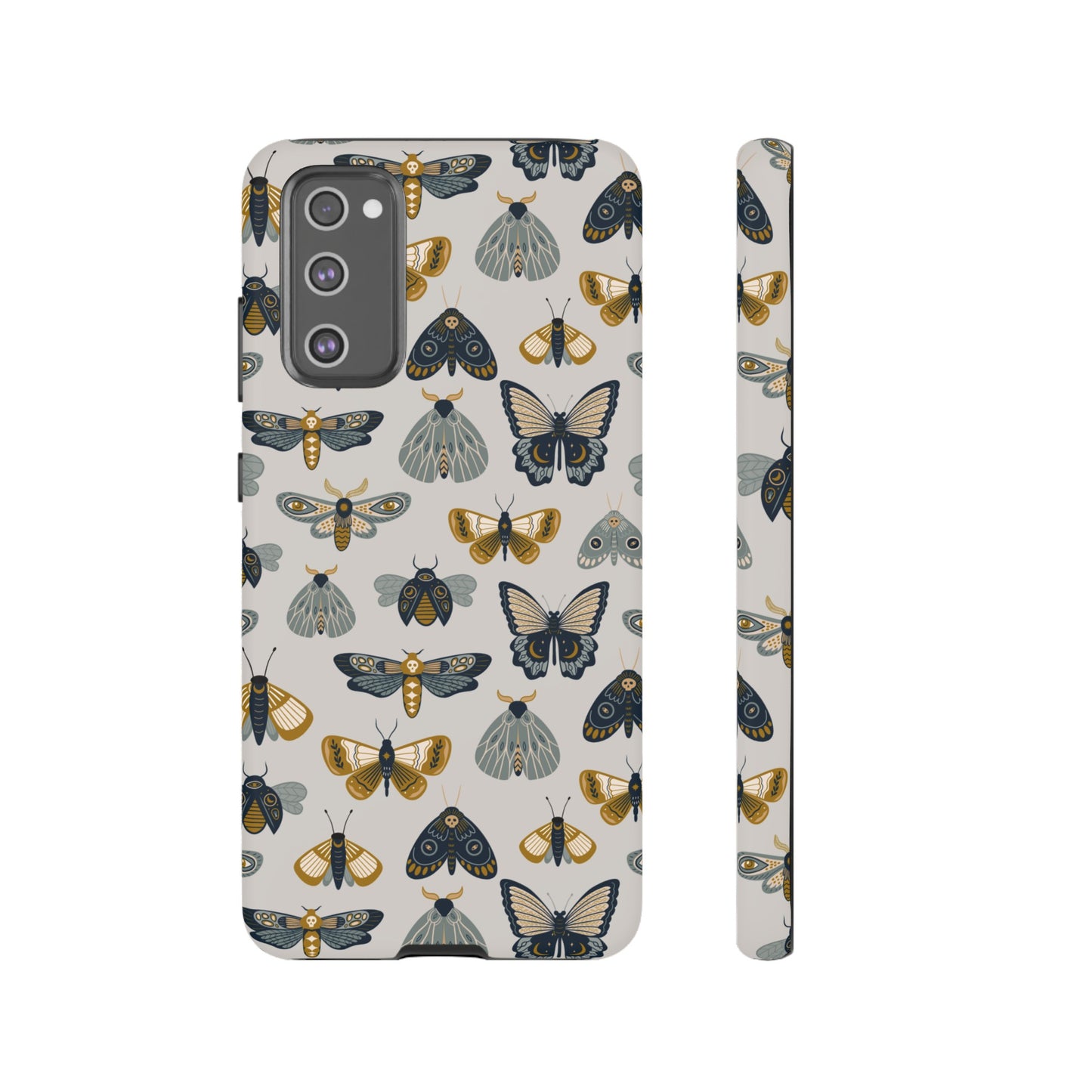 Butterfly and Moth Wallpaper Phone Case | iPhone 15 Plus/ Pro, 14, 13, 12| Google Pixel 7, Pro, 5| Samsung Galaxy S23 All Major Phone Models