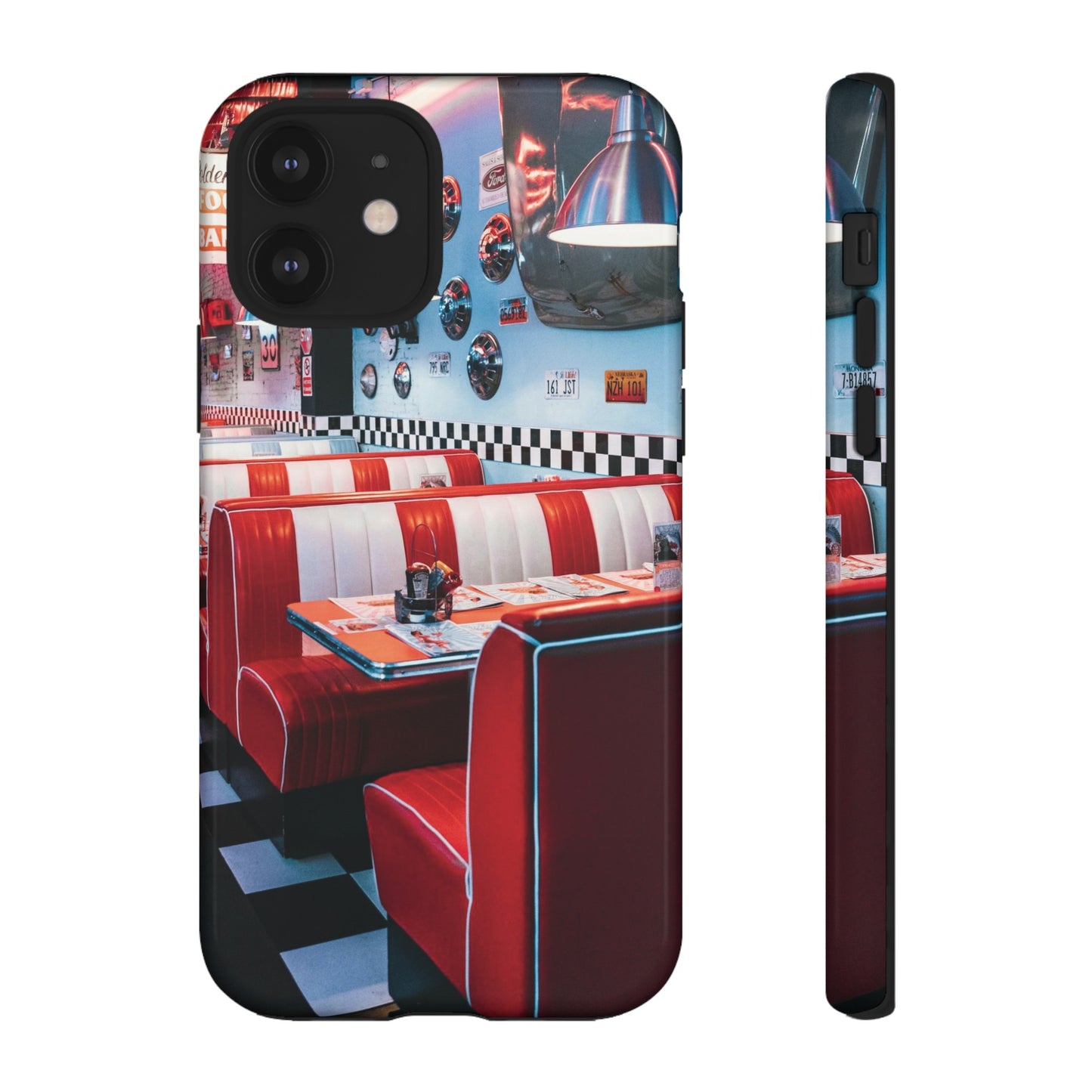 Diner Wallpaper Phone Case | iPhone 15 Plus/ Pro, 14, 13, 12| Google Pixel 7, Pro, 5| Samsung Galaxy S23 All Major Phone Models