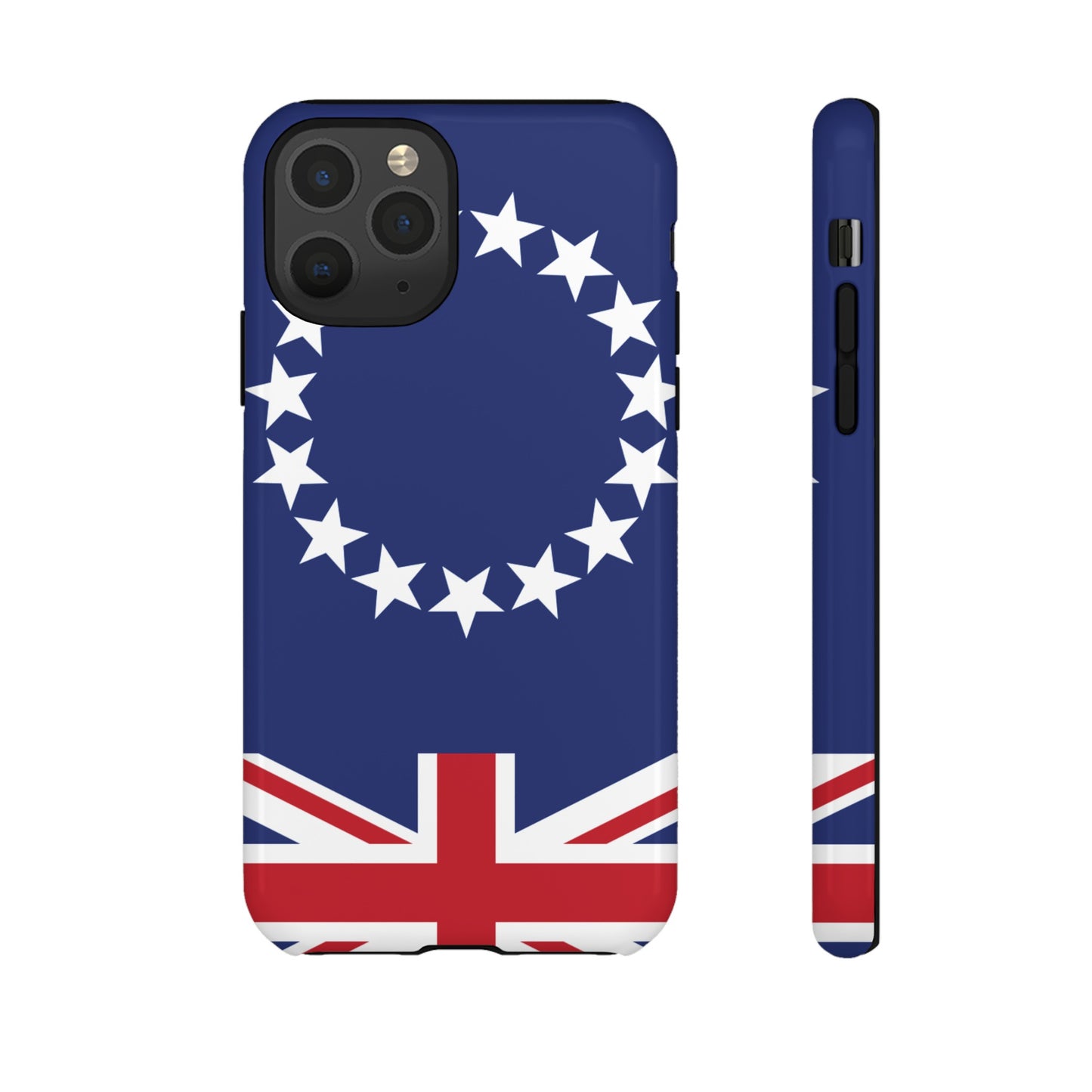 Cook Islands Flag Phone Case | iPhone 15 Plus/ Pro, 14, 13, 12| Google Pixel 7, Pro, 5| Samsung Galaxy S23 All Major Phone Models