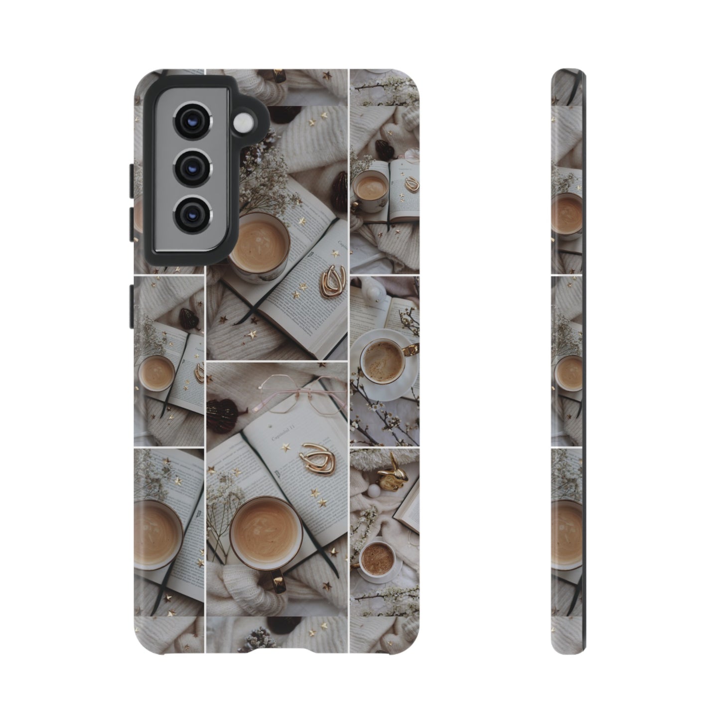 Coffee Collage Wallpaper Phone Case | iPhone 15 Plus/ Pro, 14, 13, 12| Google Pixel 7, Pro, 5| Samsung Galaxy S23 All Major Phone Models