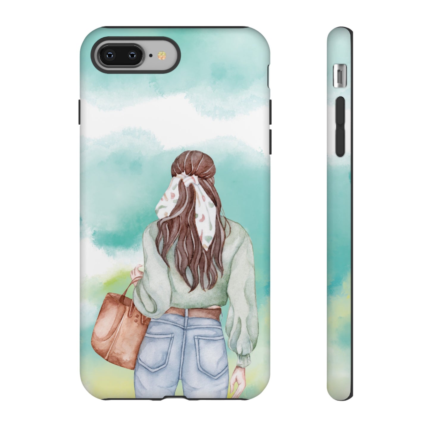 Girl Wallpaper Phone Case | iPhone 15 Plus/ Pro, 14, 13, 12| Google Pixel 7, Pro, 5| Samsung Galaxy S23 All Major Phone Models