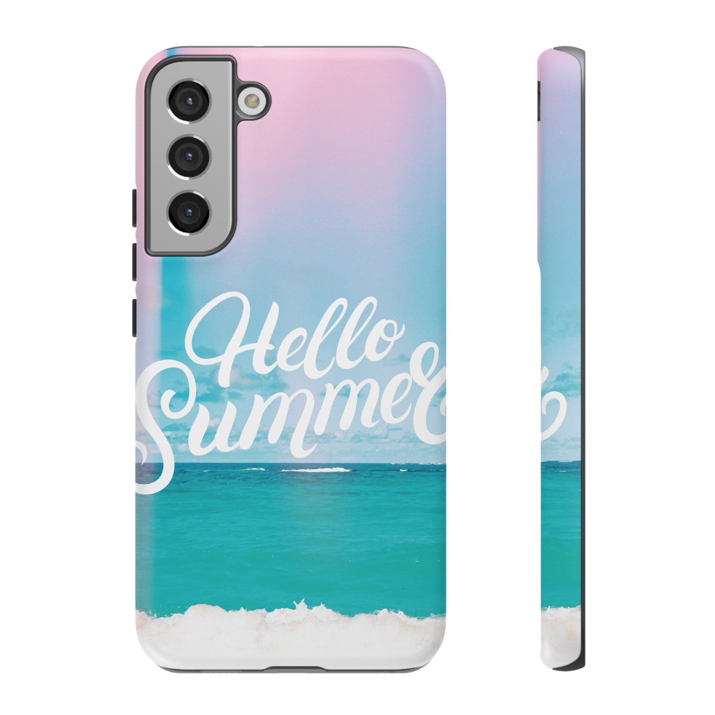 Hello Summer Wallpaper Phone Case | iPhone 15 Plus/ Pro, 14, 13, 12| Google Pixel 7, Pro, 5| Samsung Galaxy S23 All Major Phone Models