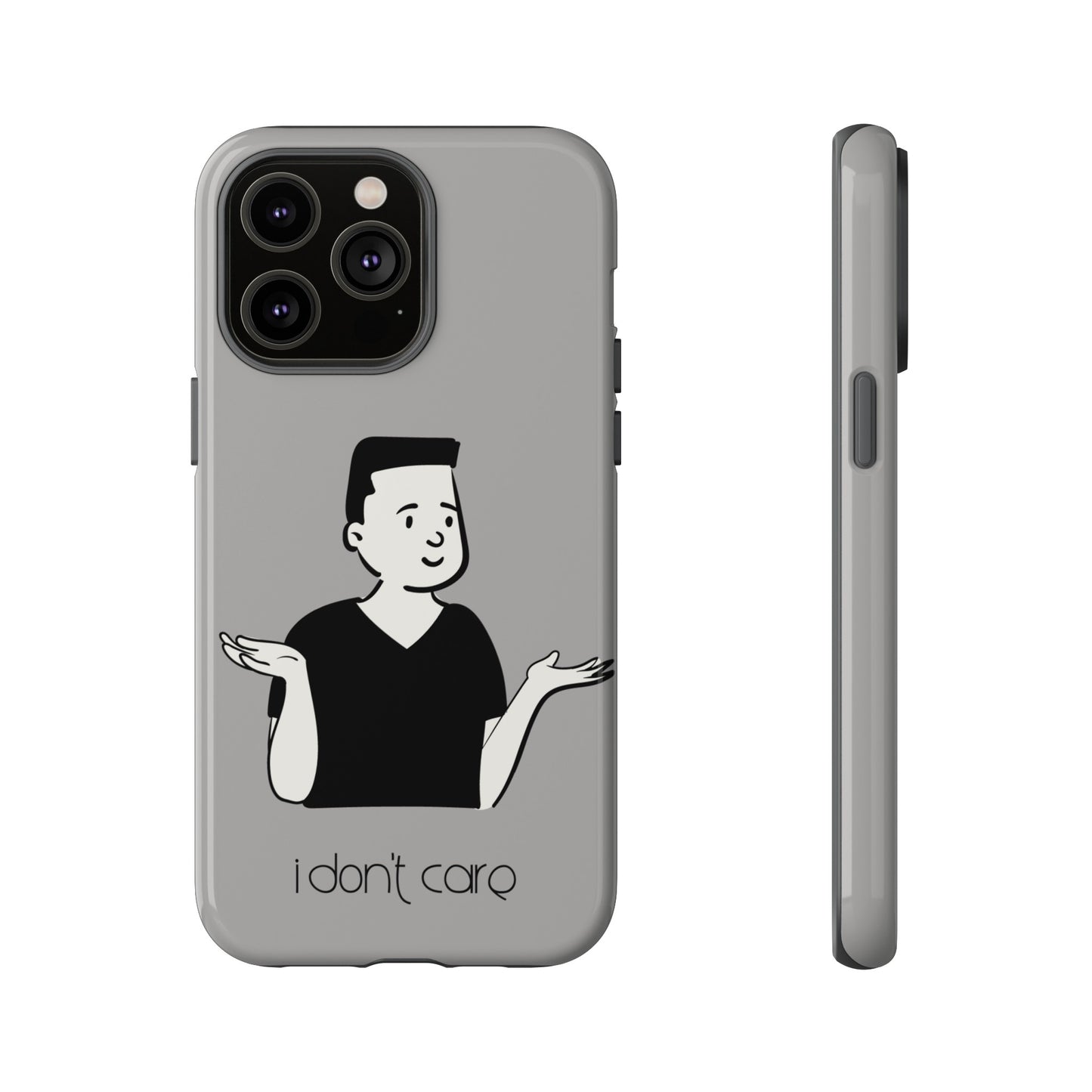 I Don't Care Wallpaper Phone Case | iPhone 15 Plus/ Pro, 14, 13, 12| Google Pixel 7, Pro, 5| Samsung Galaxy S23 All Major Phone Models