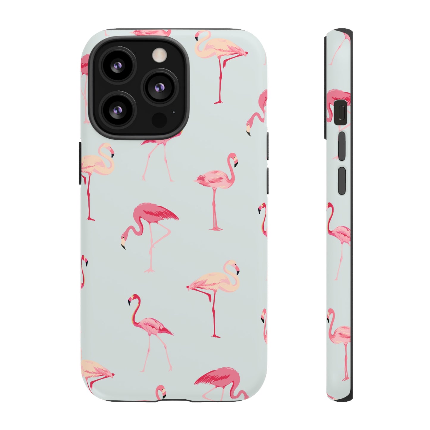 Flamingo Wallpaper Phone Case | iPhone 15 Plus/ Pro, 14, 13, 12| Google Pixel 7, Pro, 5| Samsung Galaxy S23 All Major Phone Models