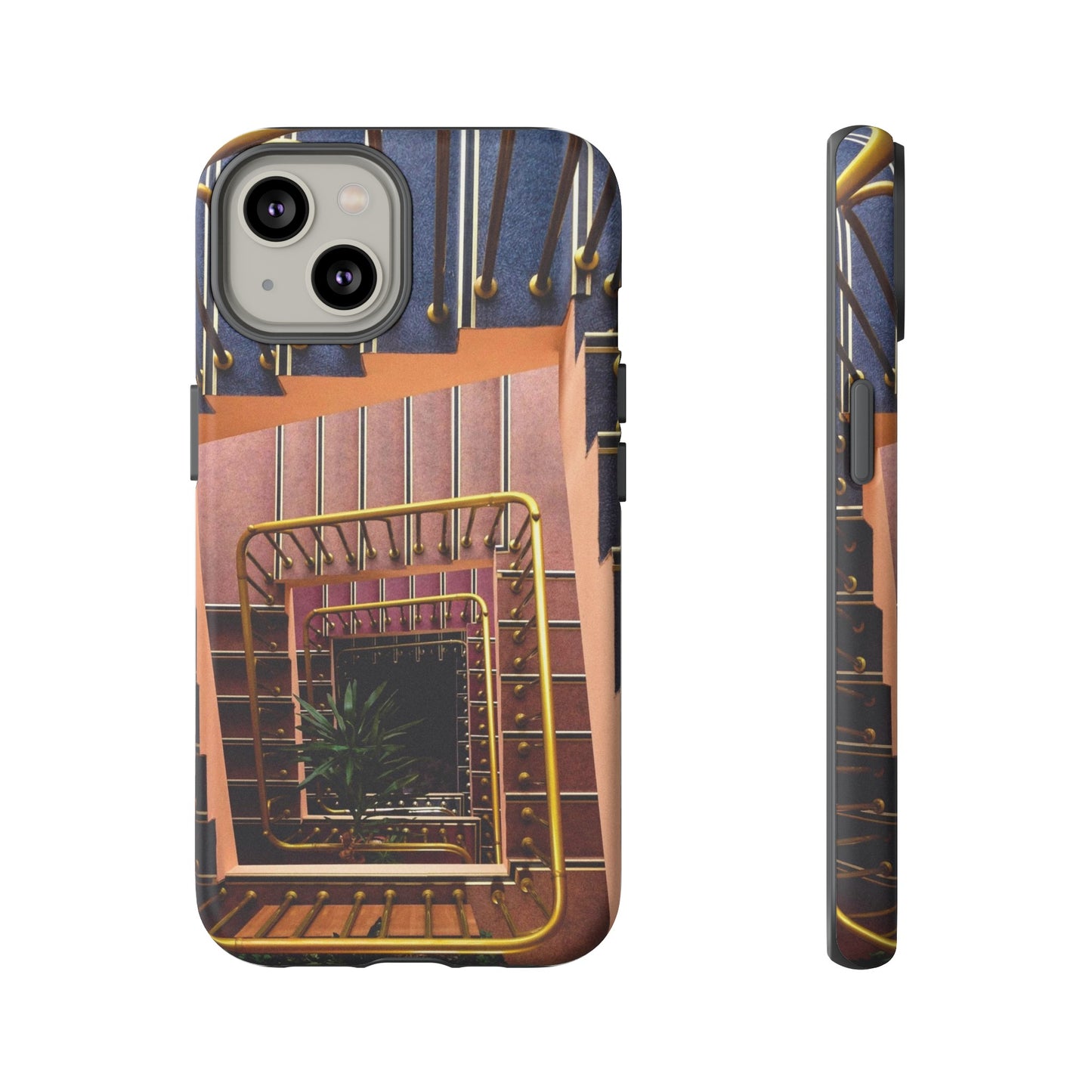 Spiral Staircase Wallpaper Phone Case | iPhone 15 Plus/ Pro, 14, 13, 12| Google Pixel 7, Pro, 5| Samsung Galaxy S23 All Major Phone Models