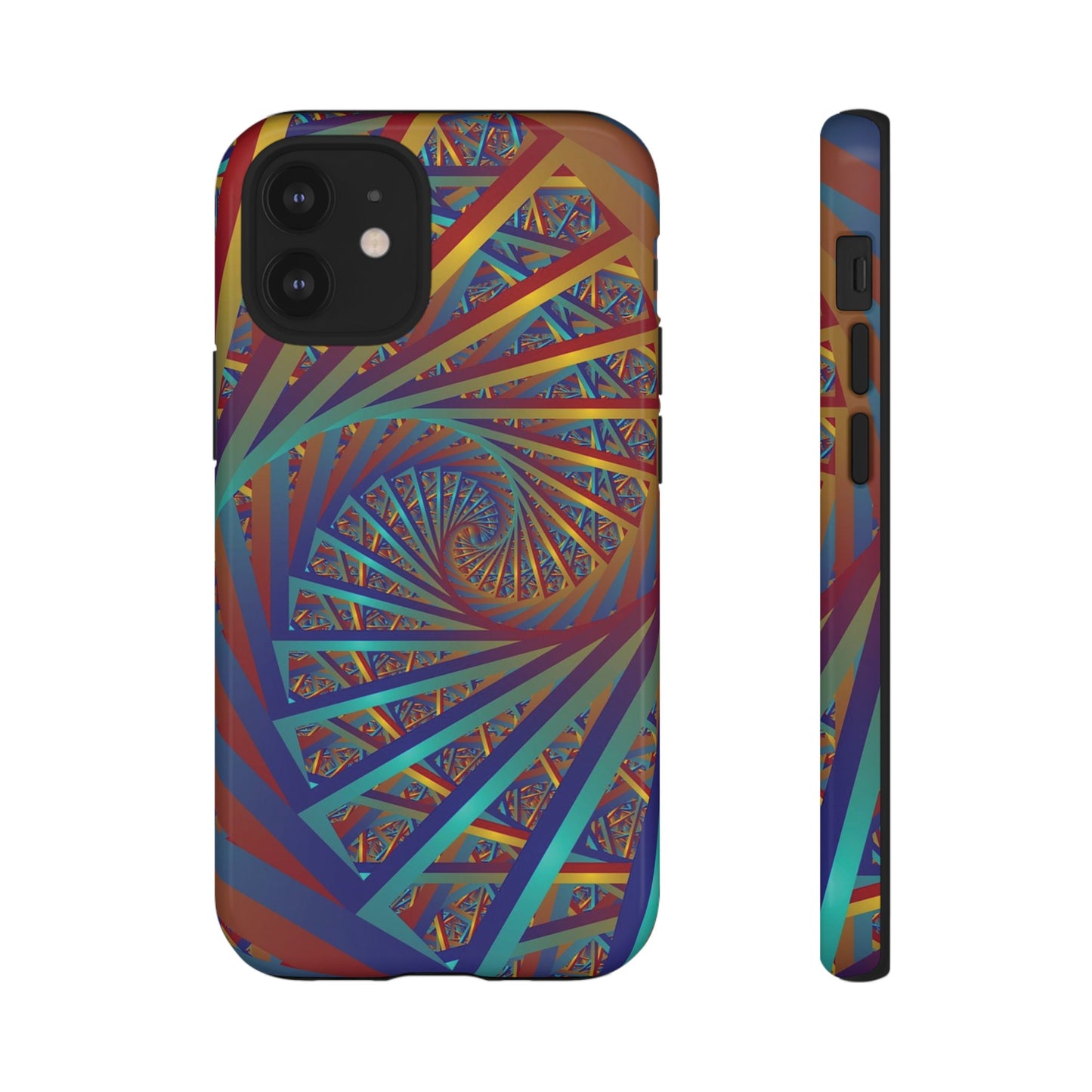 Colourful Spiral Wallpaper Phone Case | iPhone 15 Plus/ Pro, 14, 13, 12| Google Pixel 7, Pro, 5| Samsung Galaxy S23 All Major Phone Models