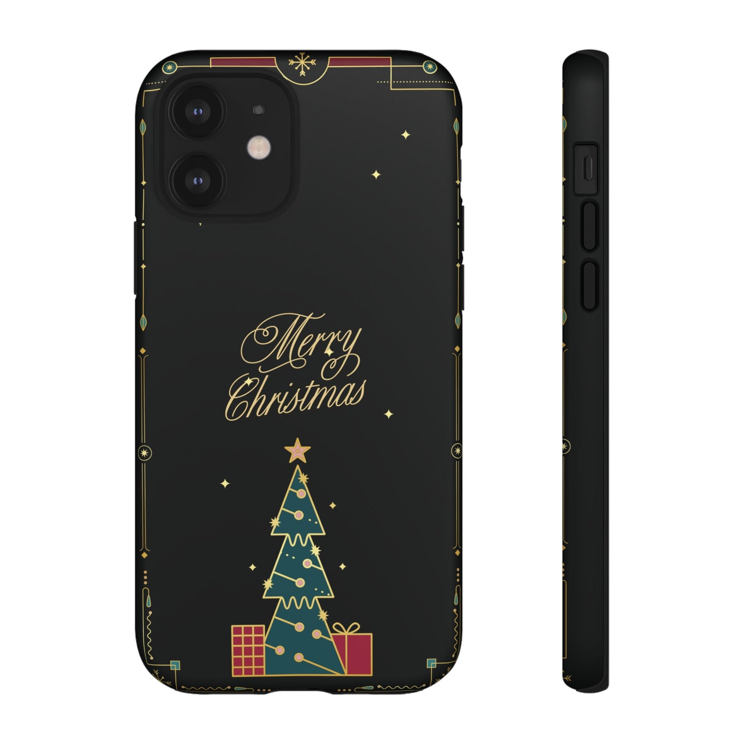 Christmas Tree Wallpaper Phone Case | iPhone 15 Plus/ Pro, 14, 13, 12| Google Pixel 7, Pro, 5| Samsung Galaxy S23 All Major Phone Models