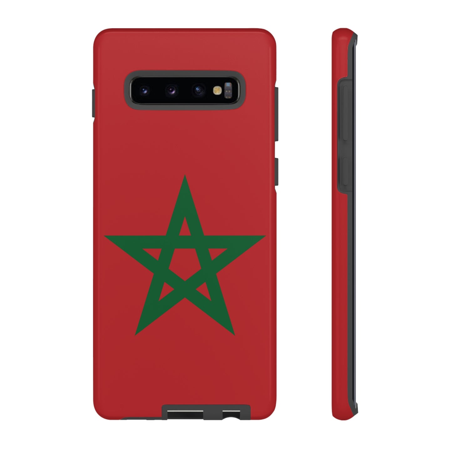 Morocco Flag Phone Case | iPhone 15 Plus/ Pro, 14, 13, 12| Google Pixel 7, Pro, 5| Samsung Galaxy S23 All Major Phone Models