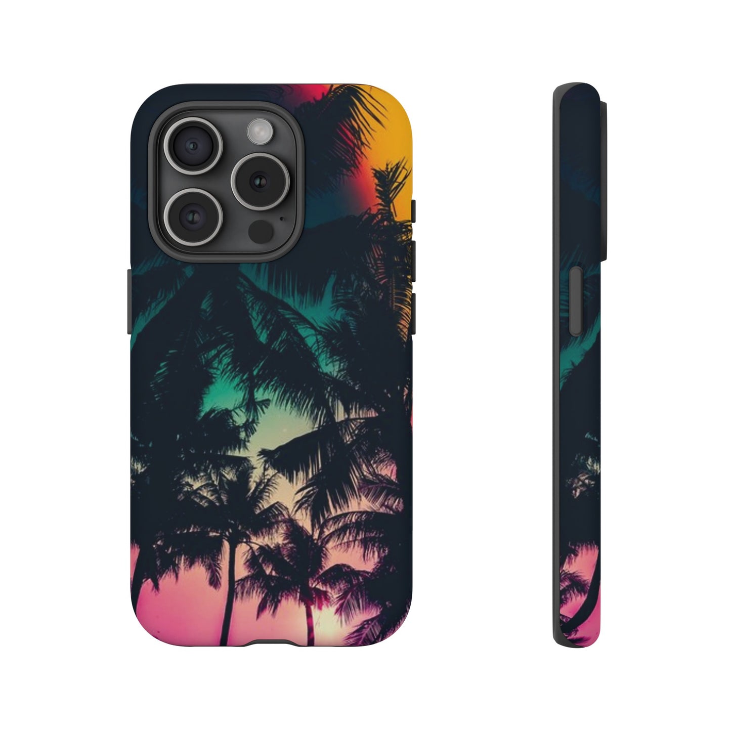 Palm Trees Wallpaper Phone Case | iPhone 15 Plus/ Pro, 14, 13, 12| Google Pixel 7, Pro, 5| Samsung Galaxy S23 All Major Phone Models