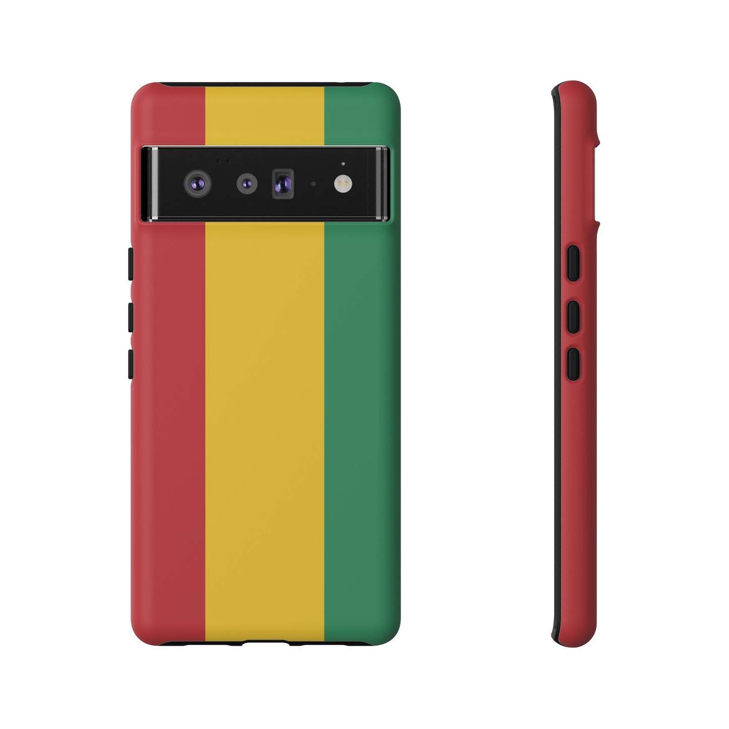 Guinea Flag Phone Case | iPhone 15 Plus/ Pro, 14, 13, 12| Google Pixel 7, Pro, 5| Samsung Galaxy S23 All Major Phone Models