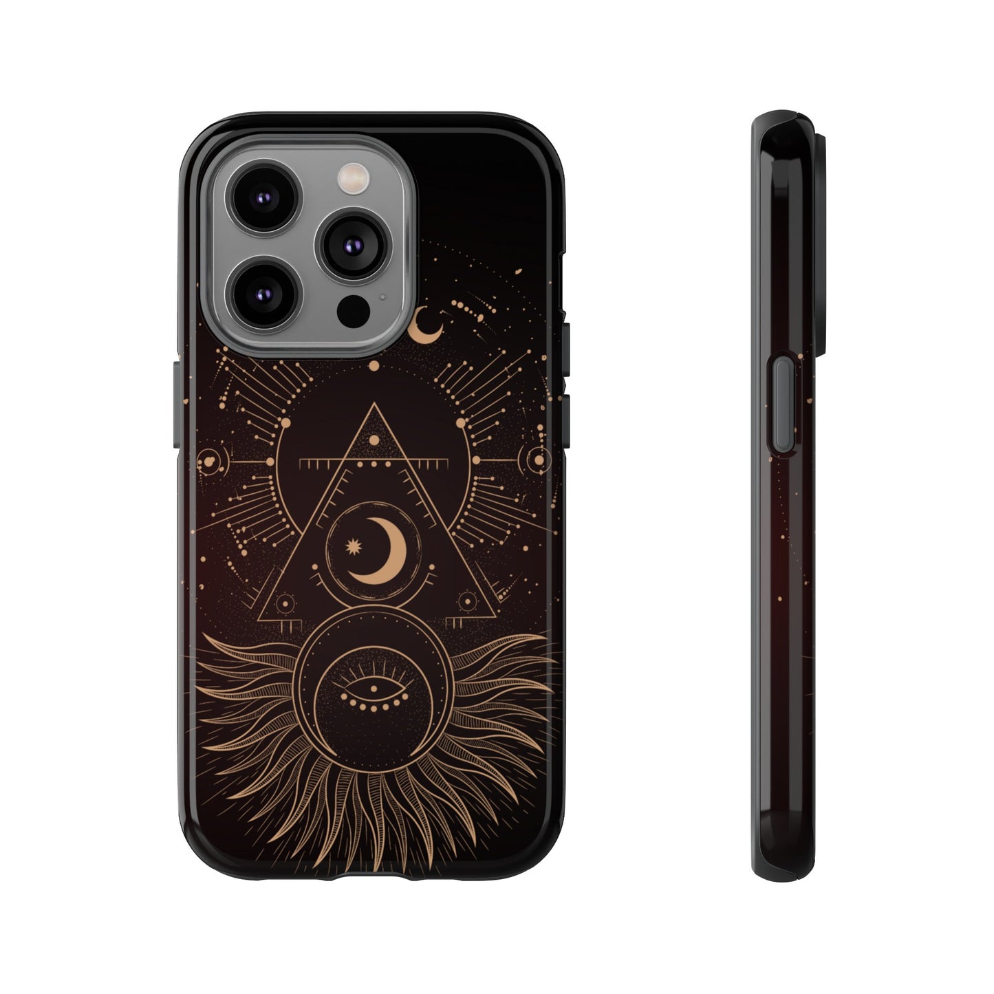 Cosmic Geometry Phone Case | iPhone 15 Plus/ Pro, 14, 13, 12| Google Pixel 7, Pro, 5| Samsung Galaxy S23 All Major Phone Models