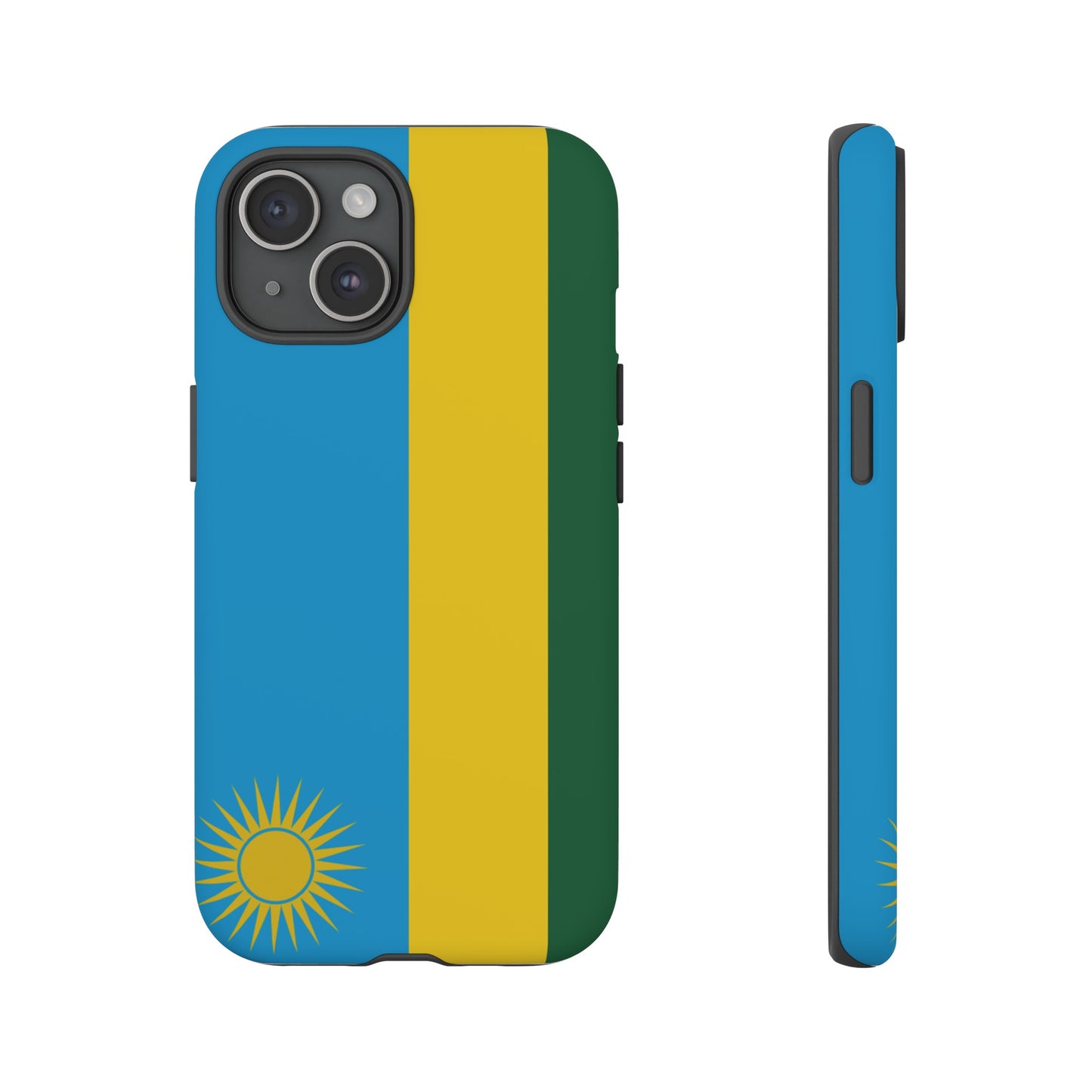 Rwanda Flag Phone Case | iPhone 15 Plus/ Pro, 14, 13, 12| Google Pixel 7, Pro, 5| Samsung Galaxy S23 All Major Phone Models