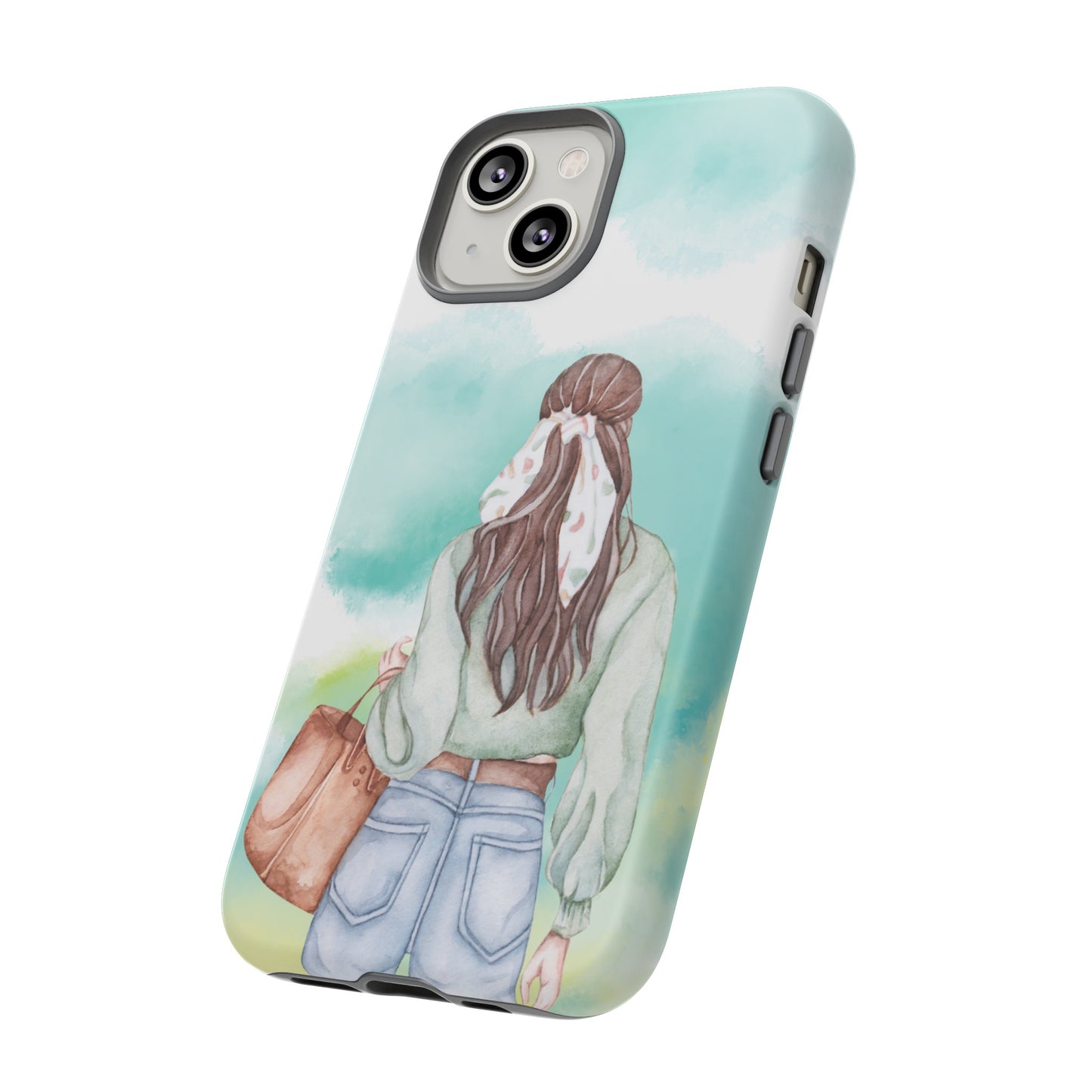 Girl Wallpaper Phone Case | iPhone 15 Plus/ Pro, 14, 13, 12| Google Pixel 7, Pro, 5| Samsung Galaxy S23 All Major Phone Models