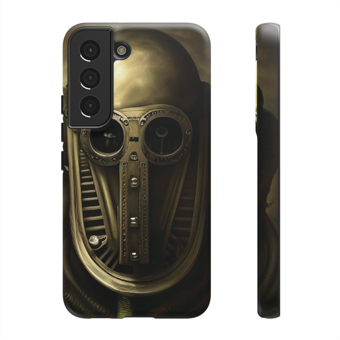 Sci-Fi Helmet Wallpaper Phone Case | iPhone 15 Plus/ Pro, 14, 13, 12| Google Pixel 7, Pro, 5| Samsung Galaxy S23 All Major Phone Models