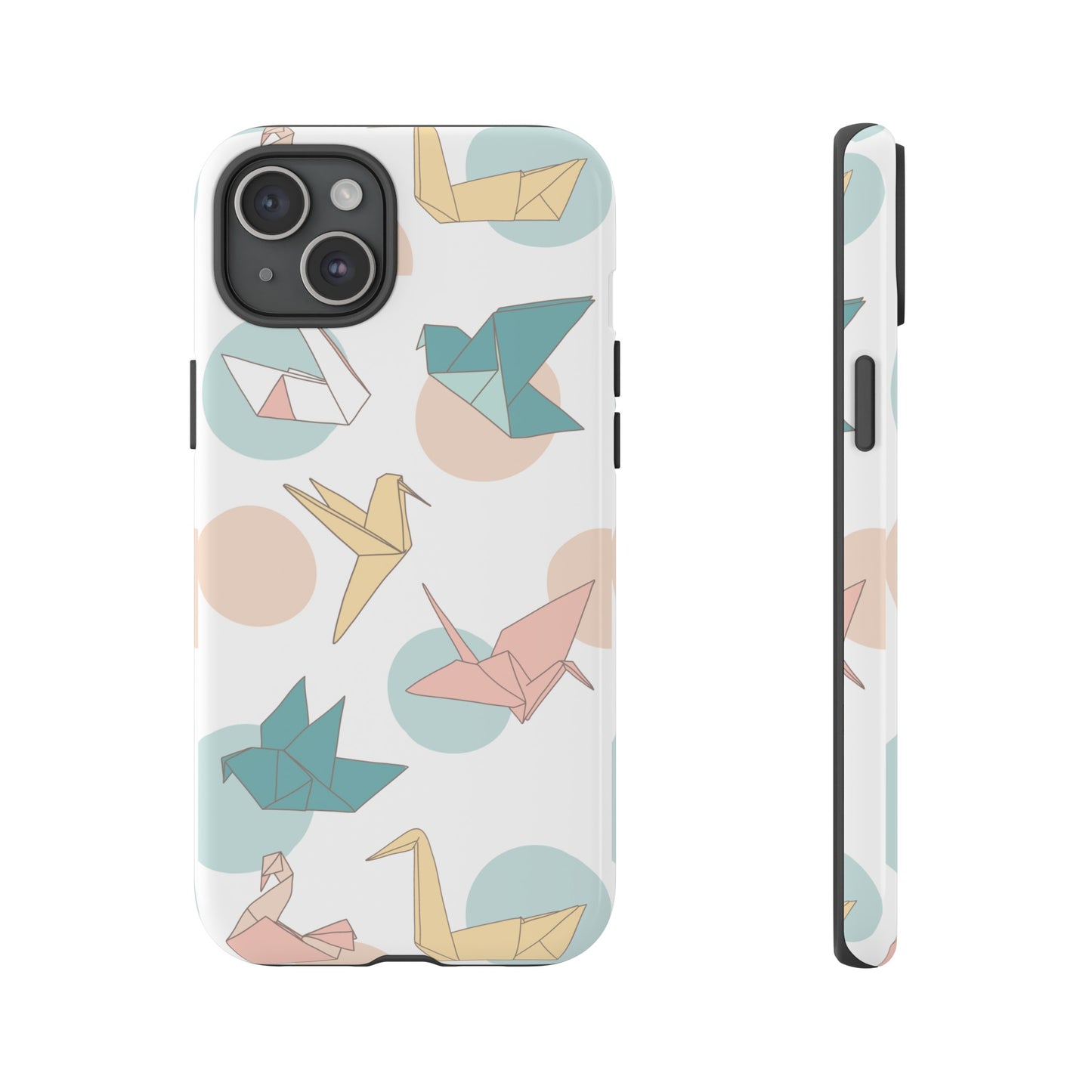 Origami Wallpaper Phone Case | iPhone 15 Plus/ Pro, 14, 13, 12| Google Pixel 7, Pro, 5| Samsung Galaxy S23 All Major Phone Models