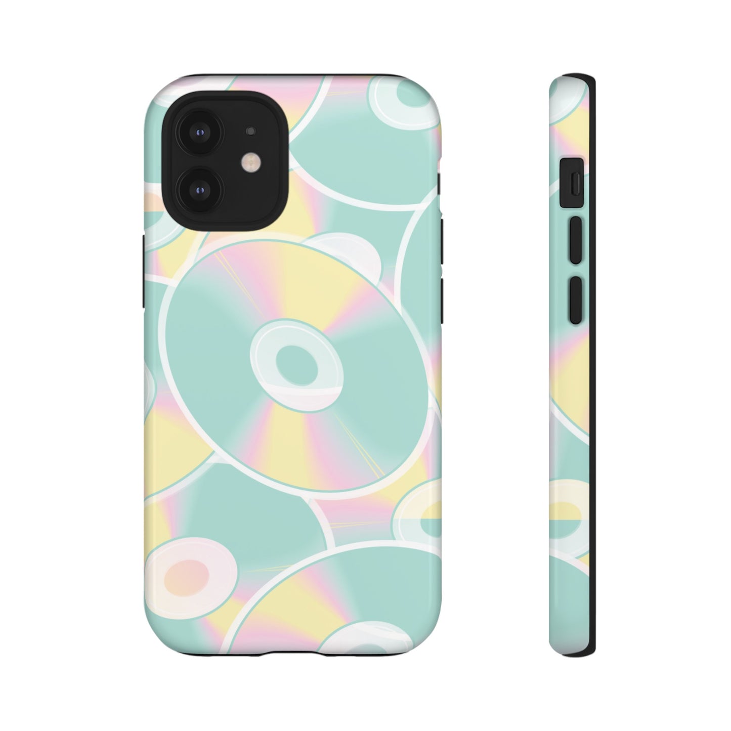 90's CD Wallpaper Phone Case | iPhone 15 Plus/ Pro, 14, 13, 12| Google Pixel 7, Pro, 5| Samsung Galaxy S23 All Major Phone Models