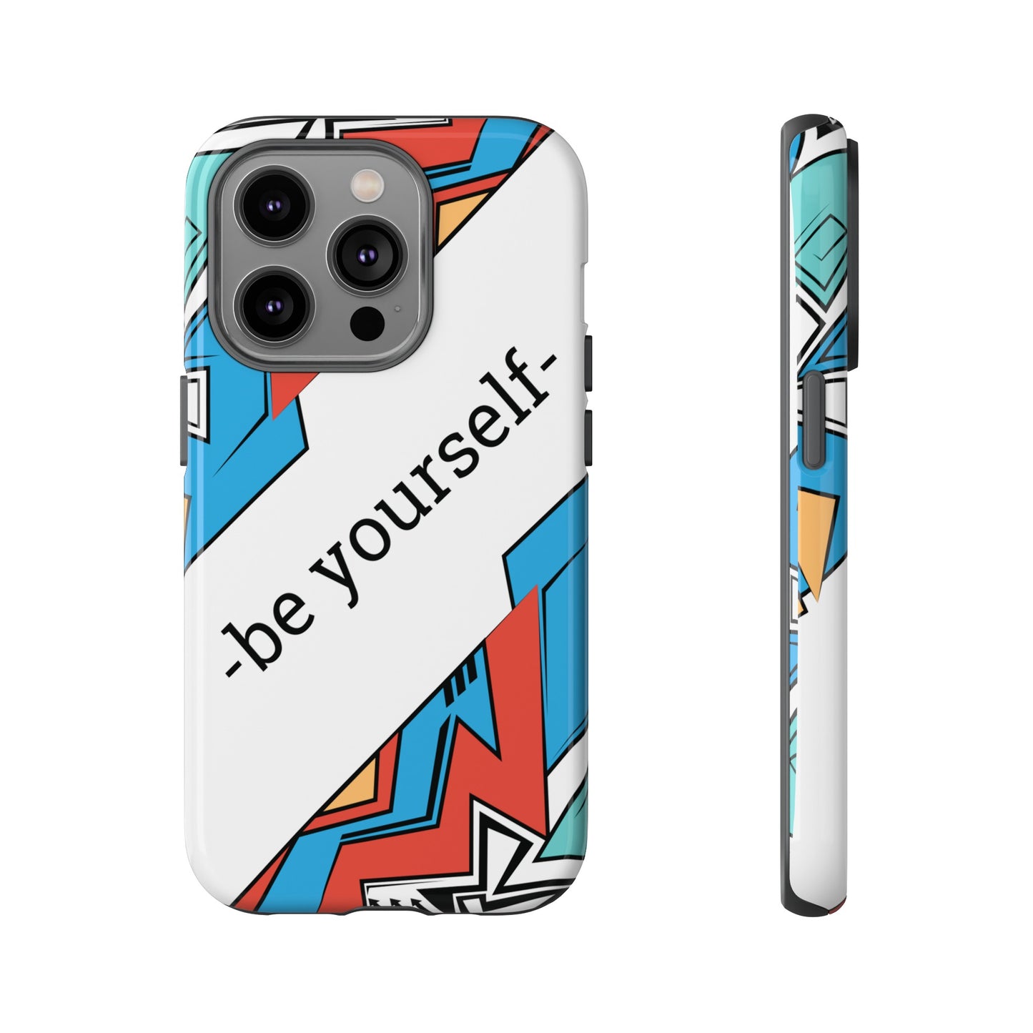 Be Yourself Wallpaper Phone Case | iPhone 15 Plus/ Pro, 14, 13, 12| Google Pixel 7, Pro, 5| Samsung Galaxy S23 All Major Phone Models