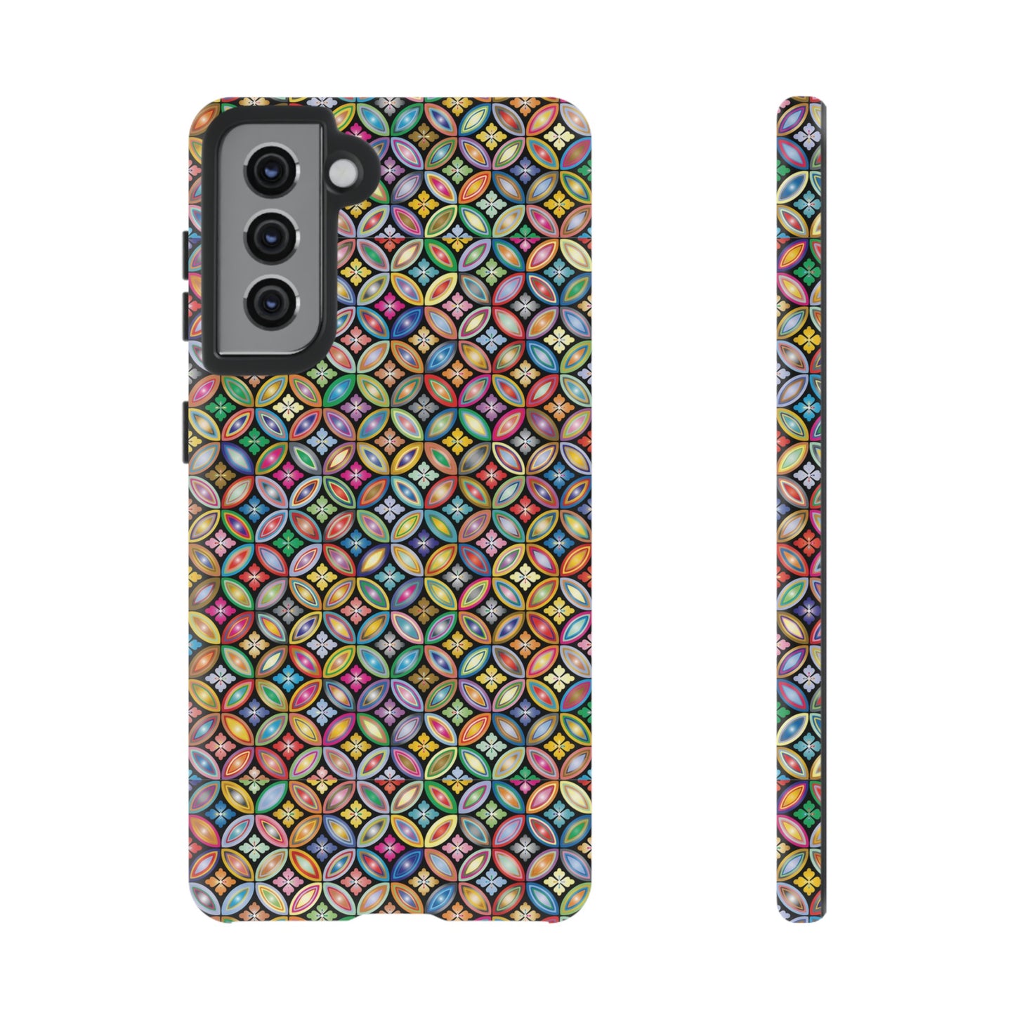 Geometric Pattern Wallpaper Phone Case | iPhone 15 Plus/ Pro, 14, 13, 12| Google Pixel 7, Pro, 5| Samsung Galaxy S23 All Major Phone Models