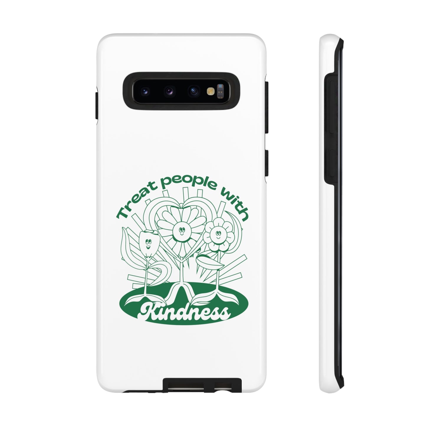 Treat People With Kindness Phone Case | iPhone 15 Plus/ Pro, 14, 13, 12| Google Pixel 7, Pro, 5| Samsung Galaxy S23 All Major Phone Models