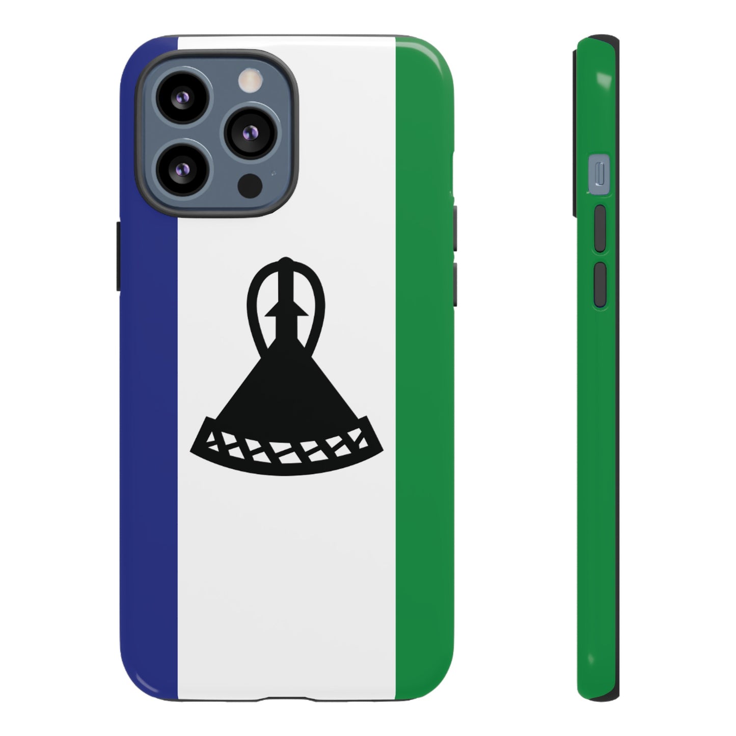 Lesotho Flag Phone Case | iPhone 15 Plus/ Pro, 14, 13, 12| Google Pixel 7, Pro, 5| Samsung Galaxy S23 All Major Phone Models