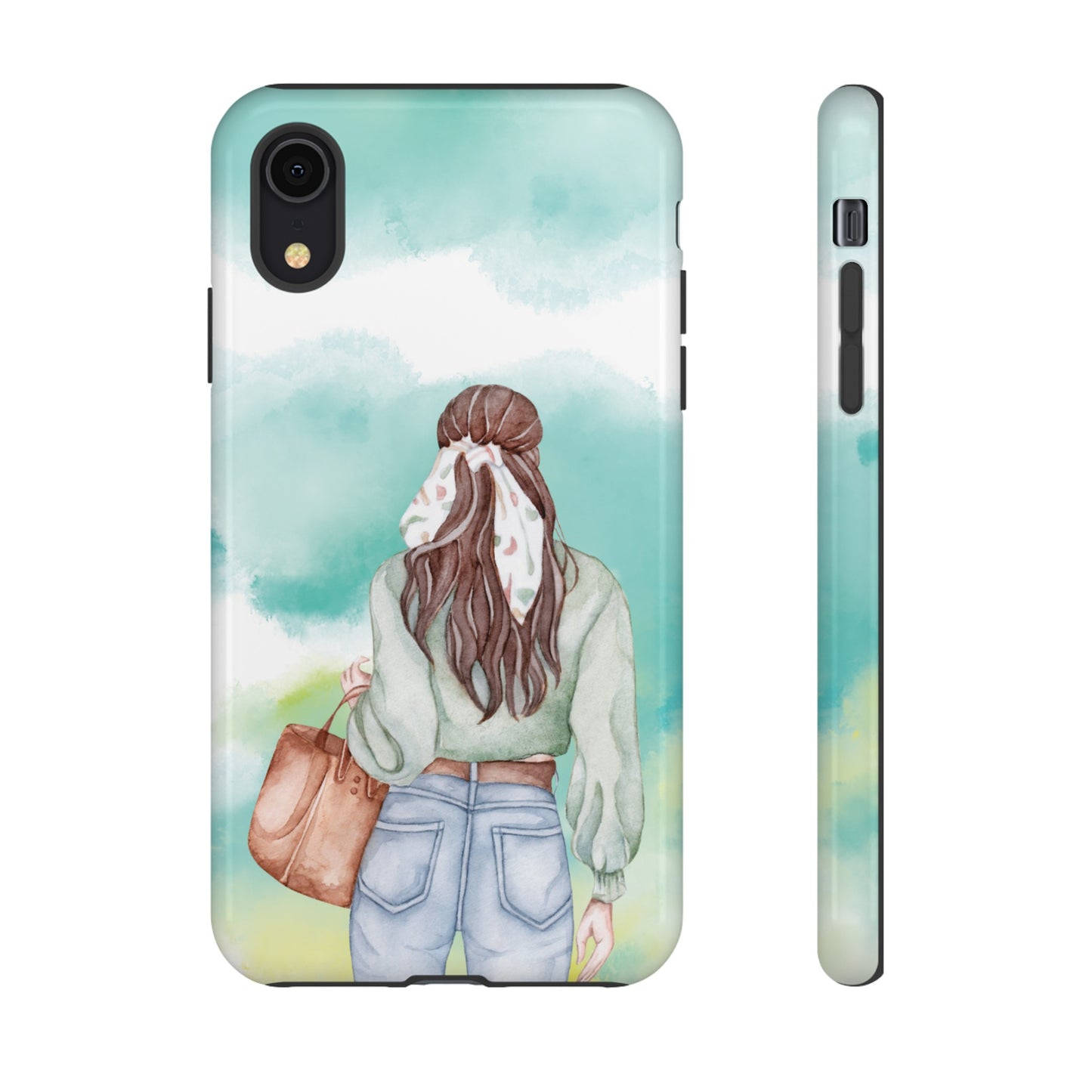 Girl Wallpaper Phone Case | iPhone 15 Plus/ Pro, 14, 13, 12| Google Pixel 7, Pro, 5| Samsung Galaxy S23 All Major Phone Models