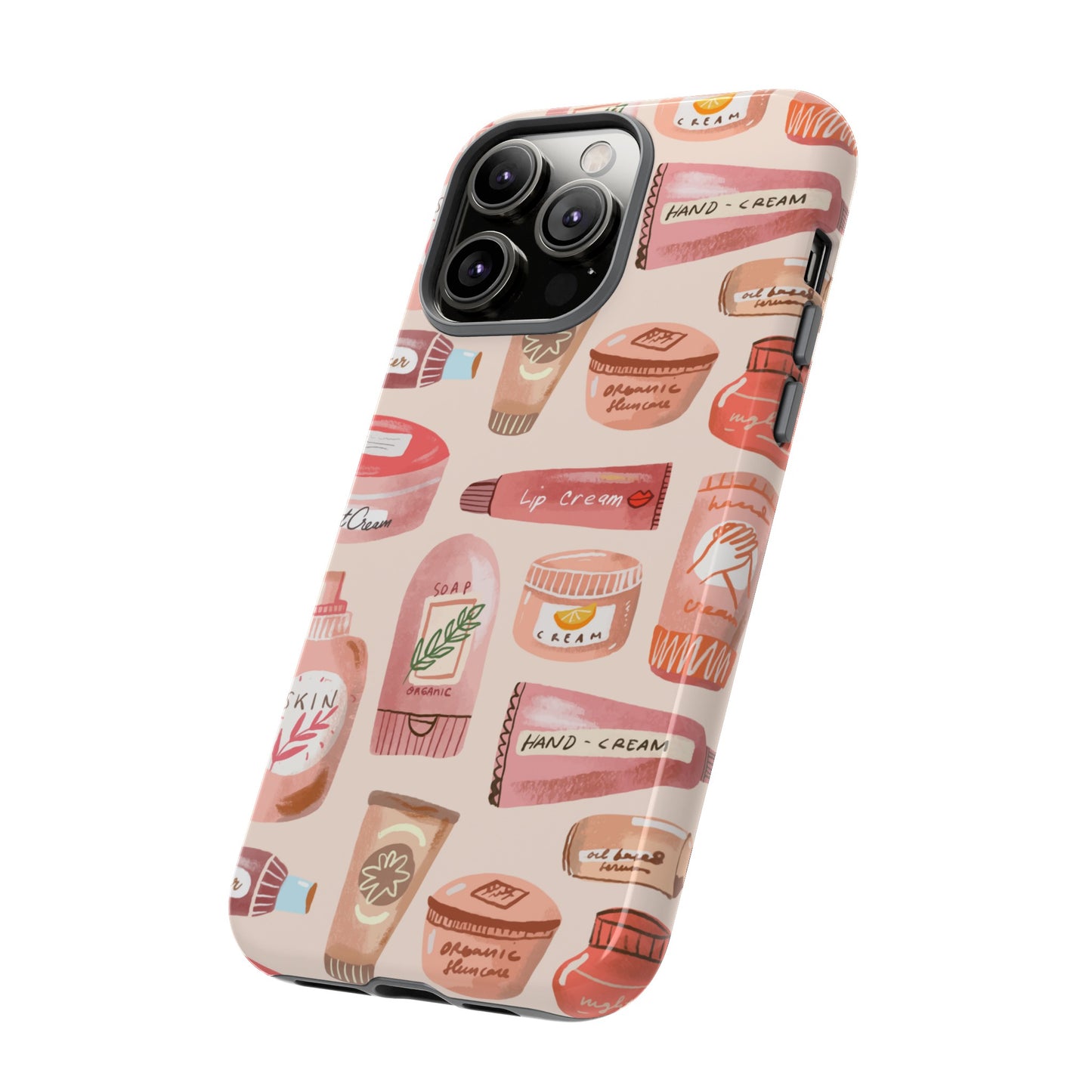 Skin Care Wallpaper Phone Case | iPhone 15 Plus/ Pro, 14, 13, 12| Google Pixel 7, Pro, 5| Samsung Galaxy S23 All Major Phone Models