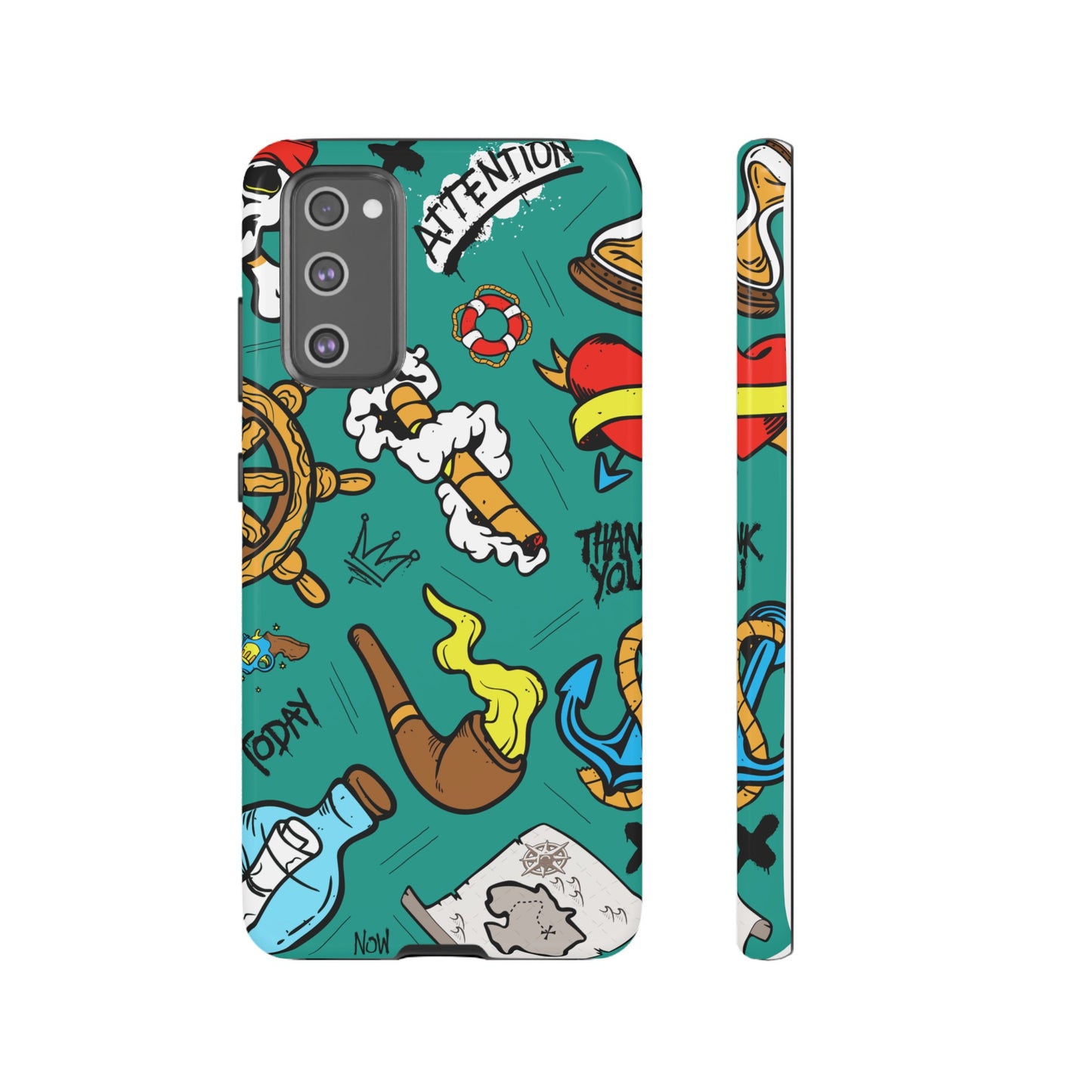 Pirate Wallpaper Phone Case | iPhone 15 Plus/ Pro, 14, 13, 12| Google Pixel 7, Pro, 5| Samsung Galaxy S23 All Major Phone Models